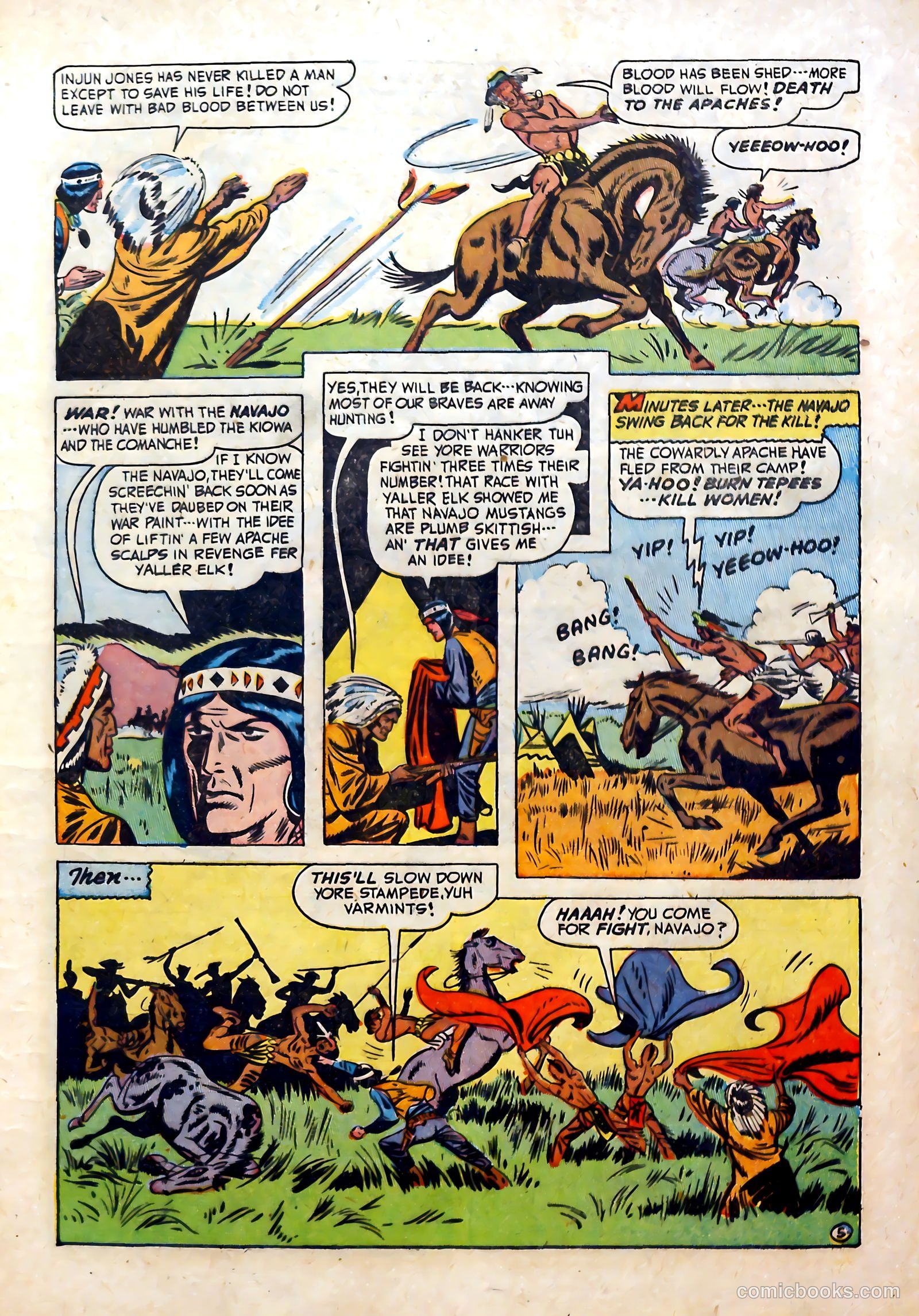 Blazing West #5 (1949) — page 7 of 52