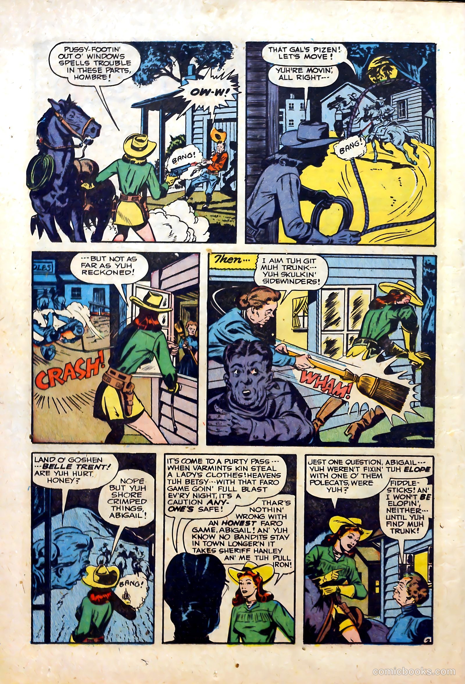Blazing West #5 (1949) — page 16 of 52