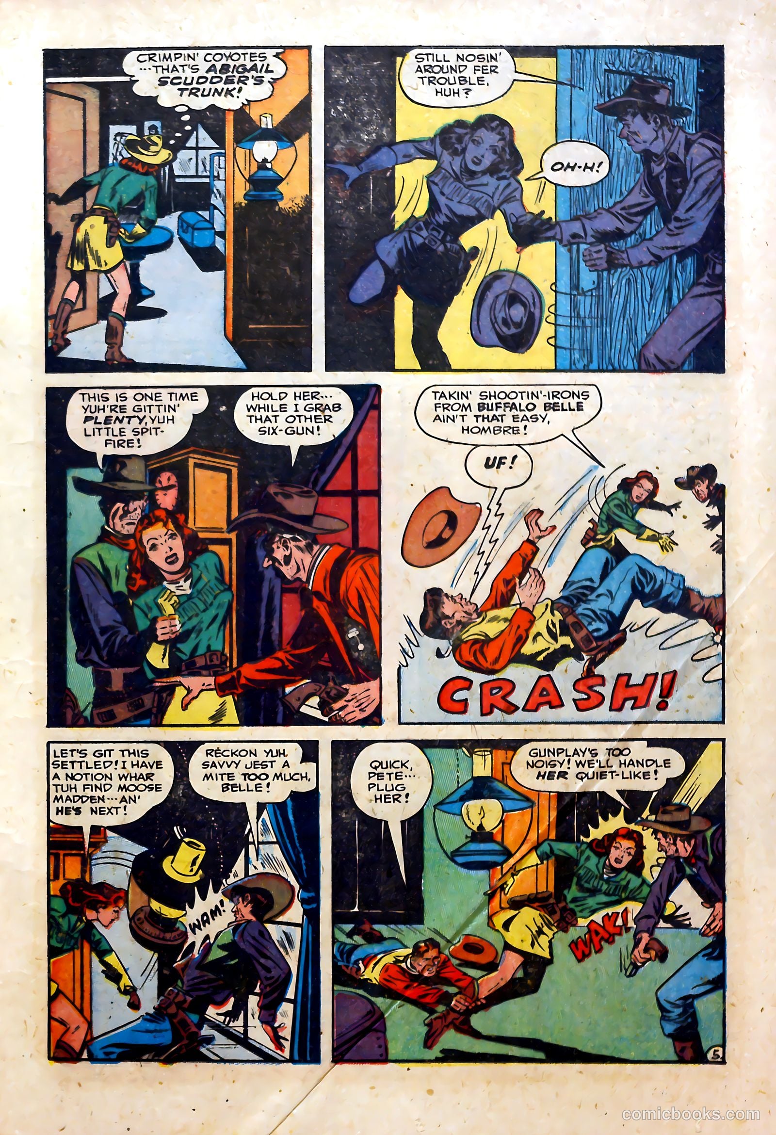 Blazing West #5 (1949) — page 19 of 52