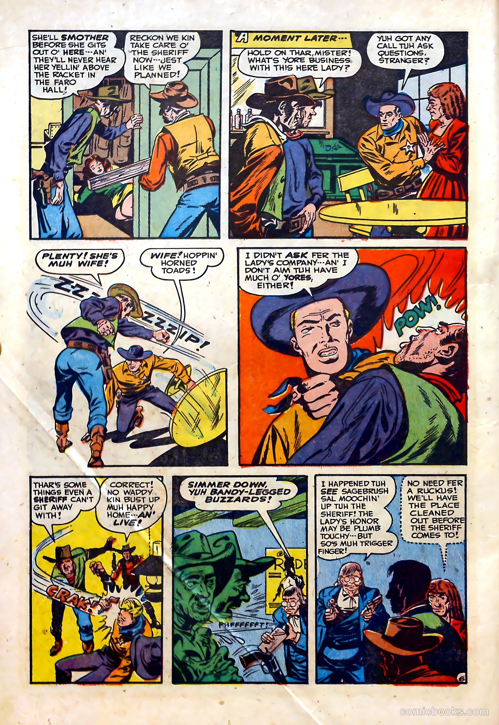 Blazing West #5 (1949) — page 20 of 52