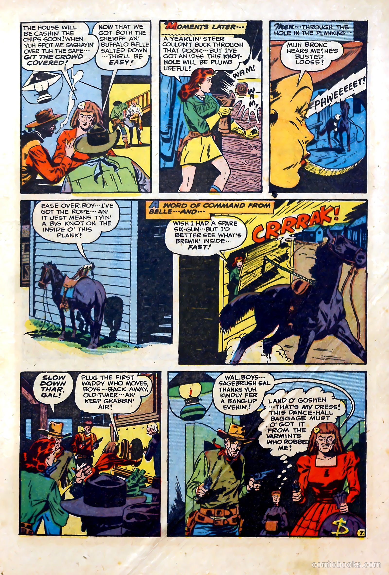 Blazing West #5 (1949) — page 21 of 52