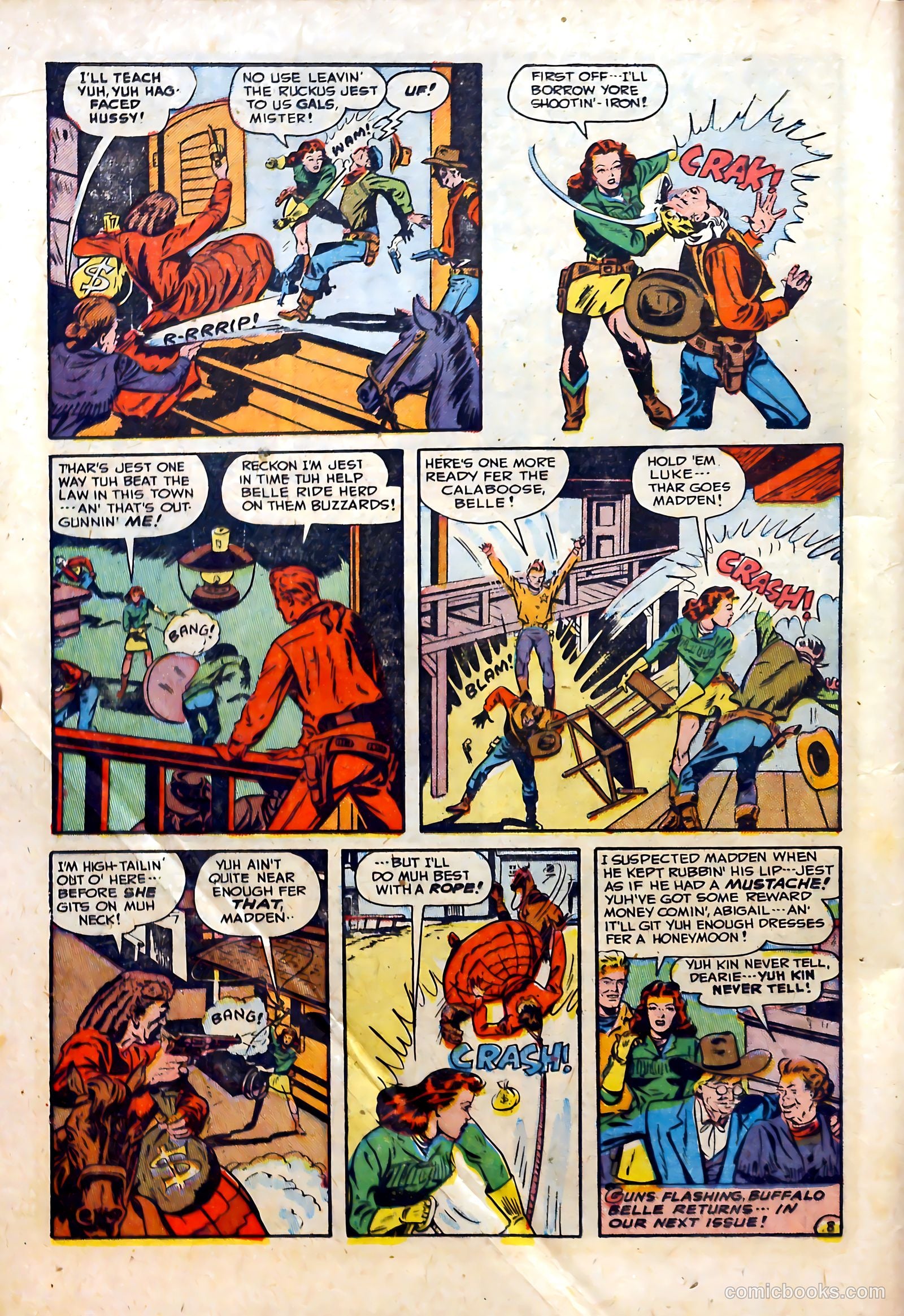 Blazing West #5 (1949) — page 22 of 52