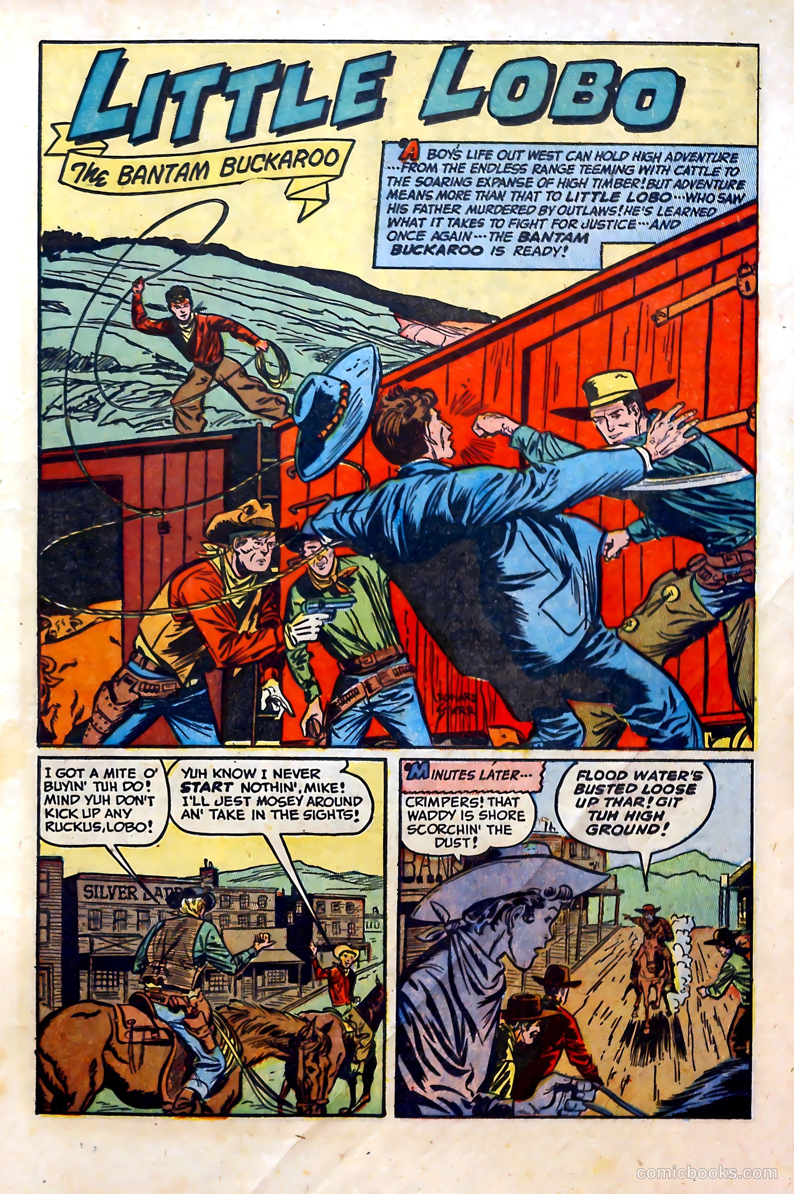 Blazing West #5 (1949) — page 23 of 52