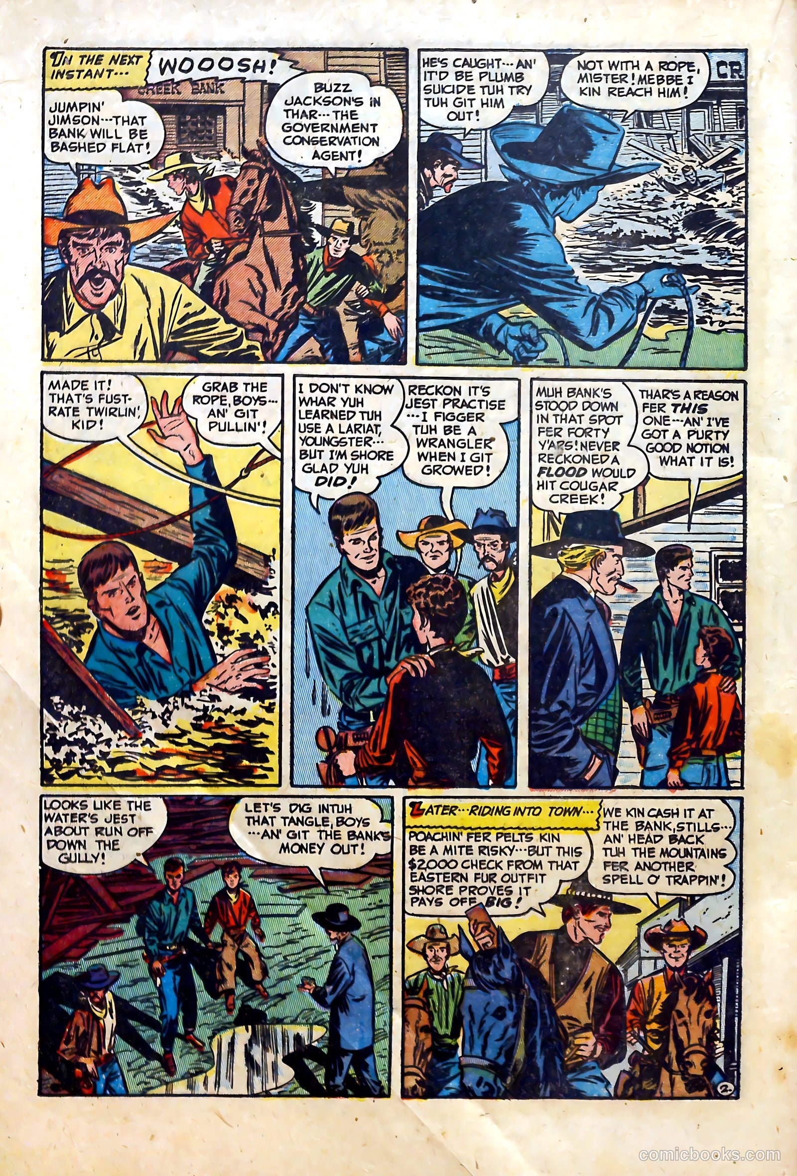 Blazing West #5 (1949) — page 24 of 52