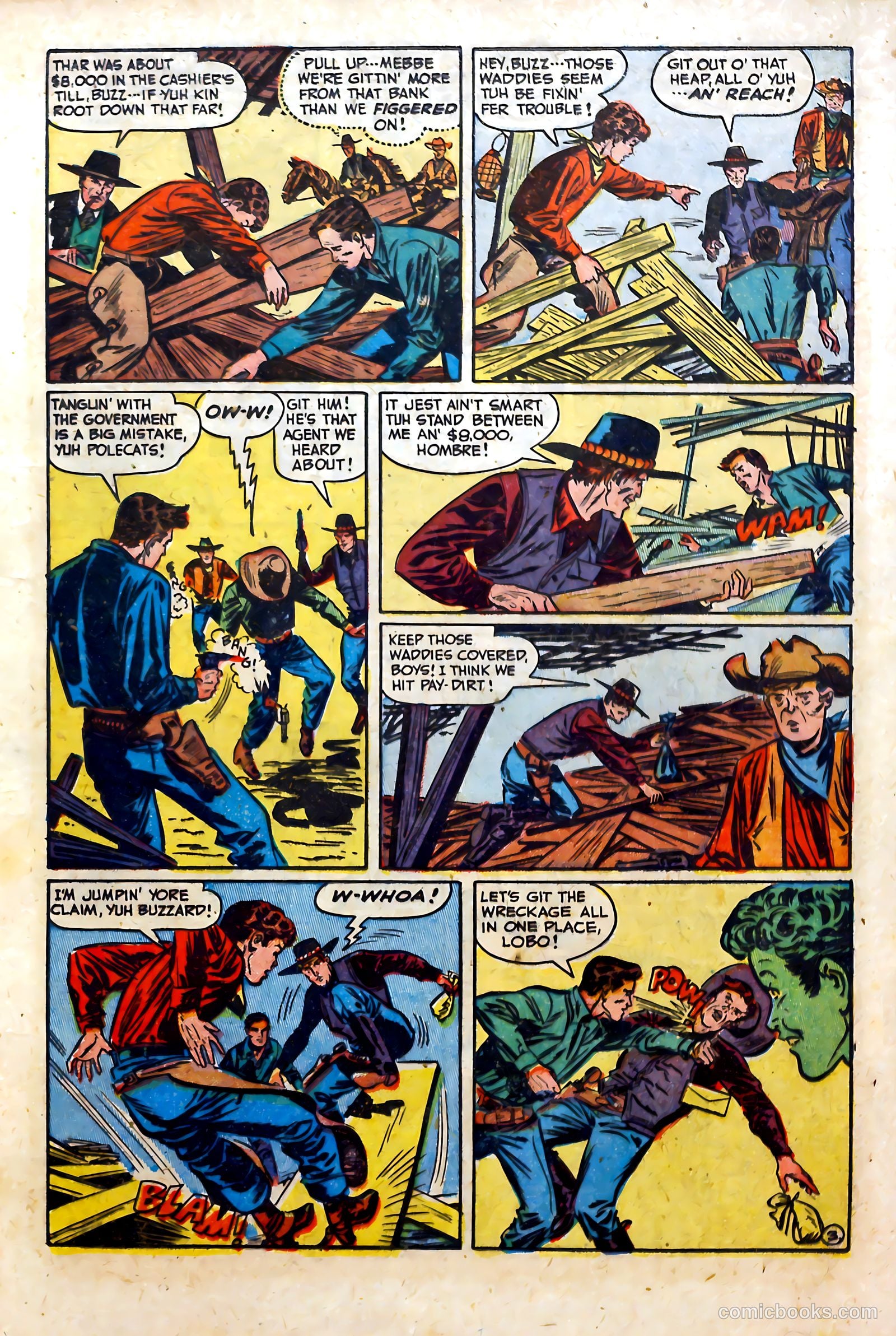 Blazing West #5 (1949) — page 25 of 52