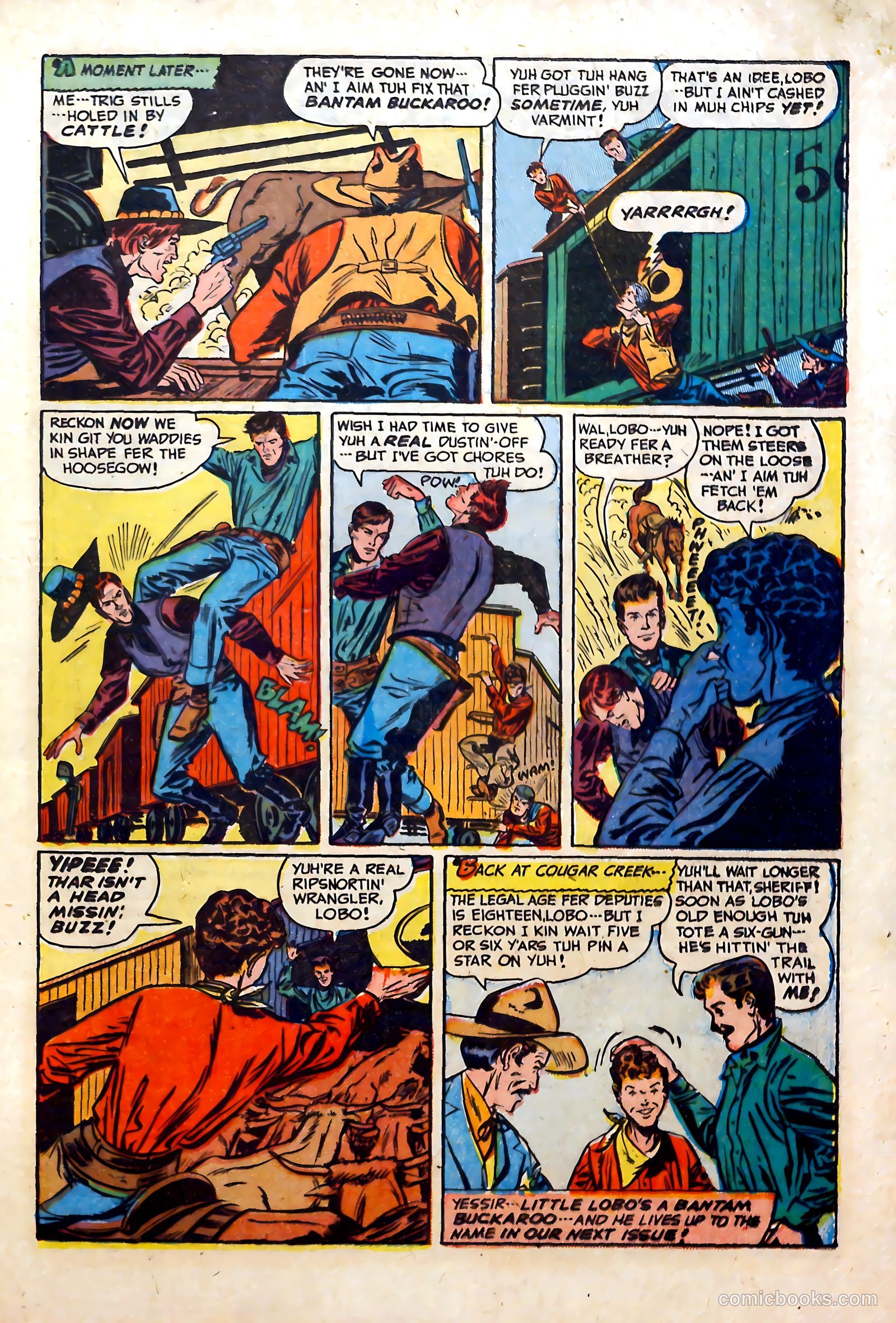 Blazing West #5 (1949) — page 31 of 52
