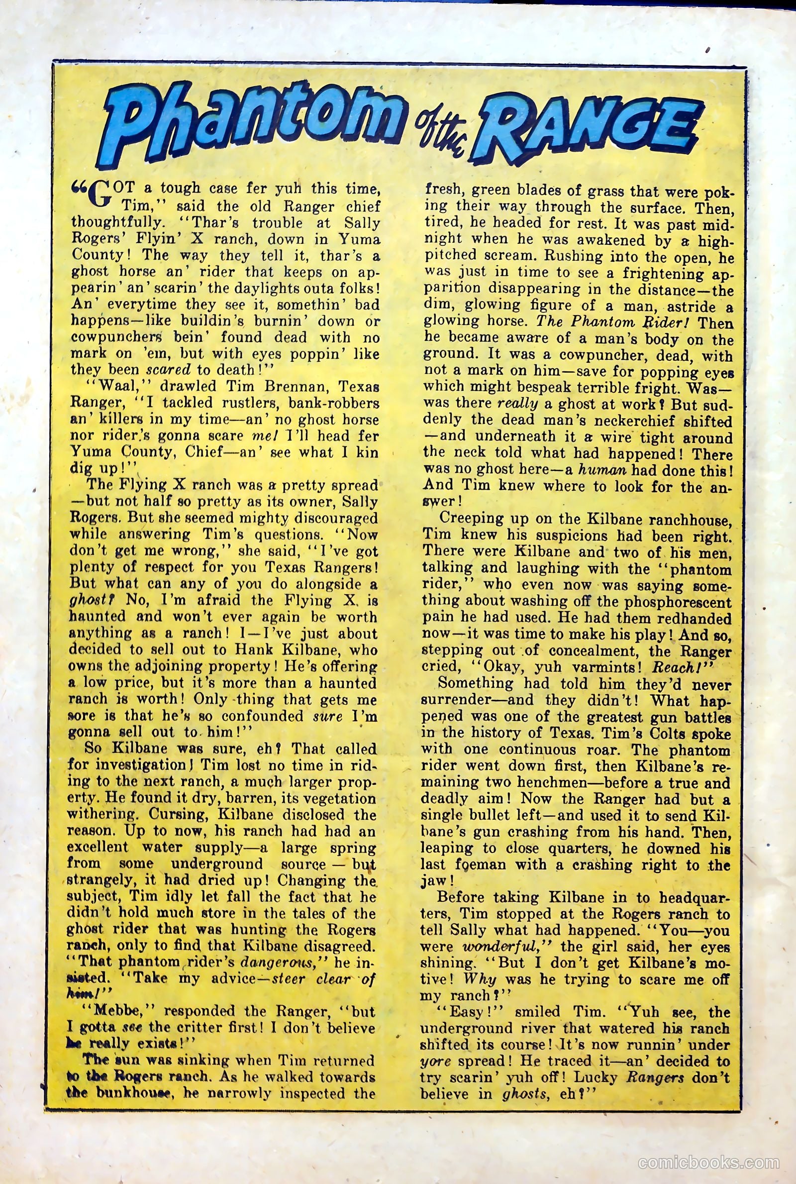 Blazing West #5 (1949) — page 32 of 52