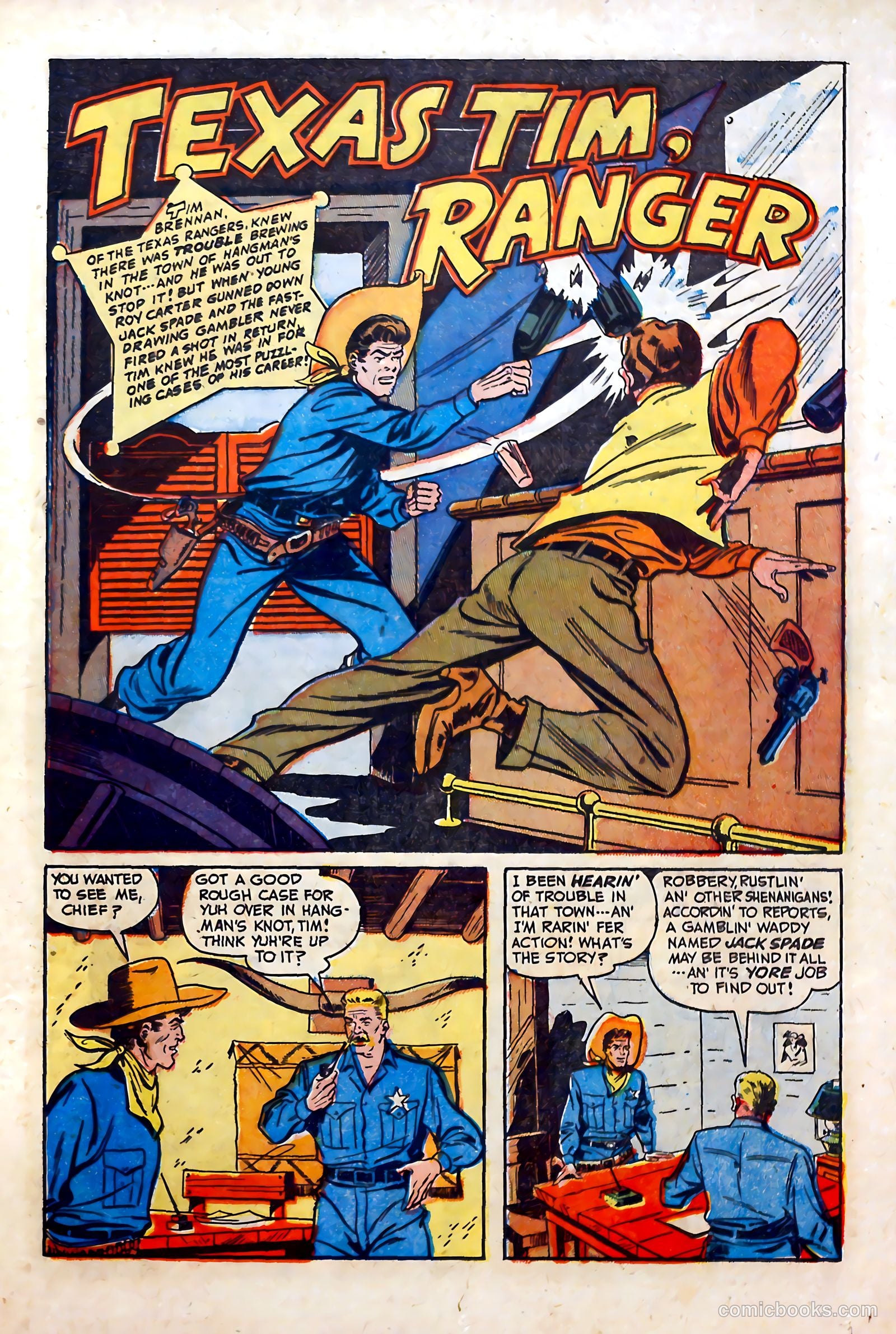 Blazing West #5 (1949) — page 33 of 52