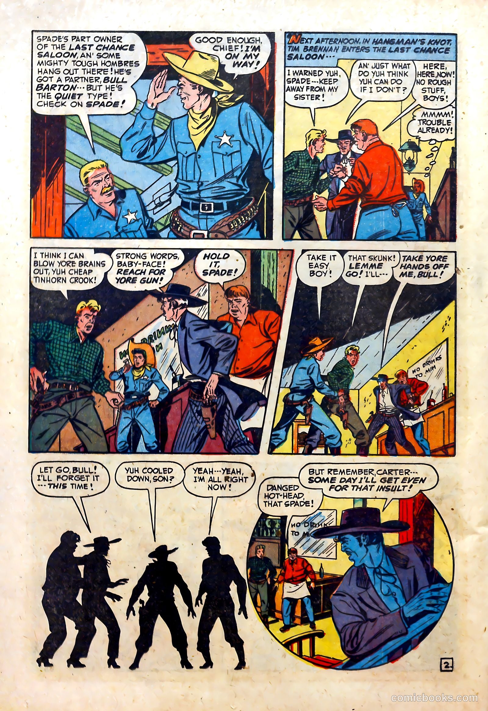 Blazing West #5 (1949) — page 34 of 52
