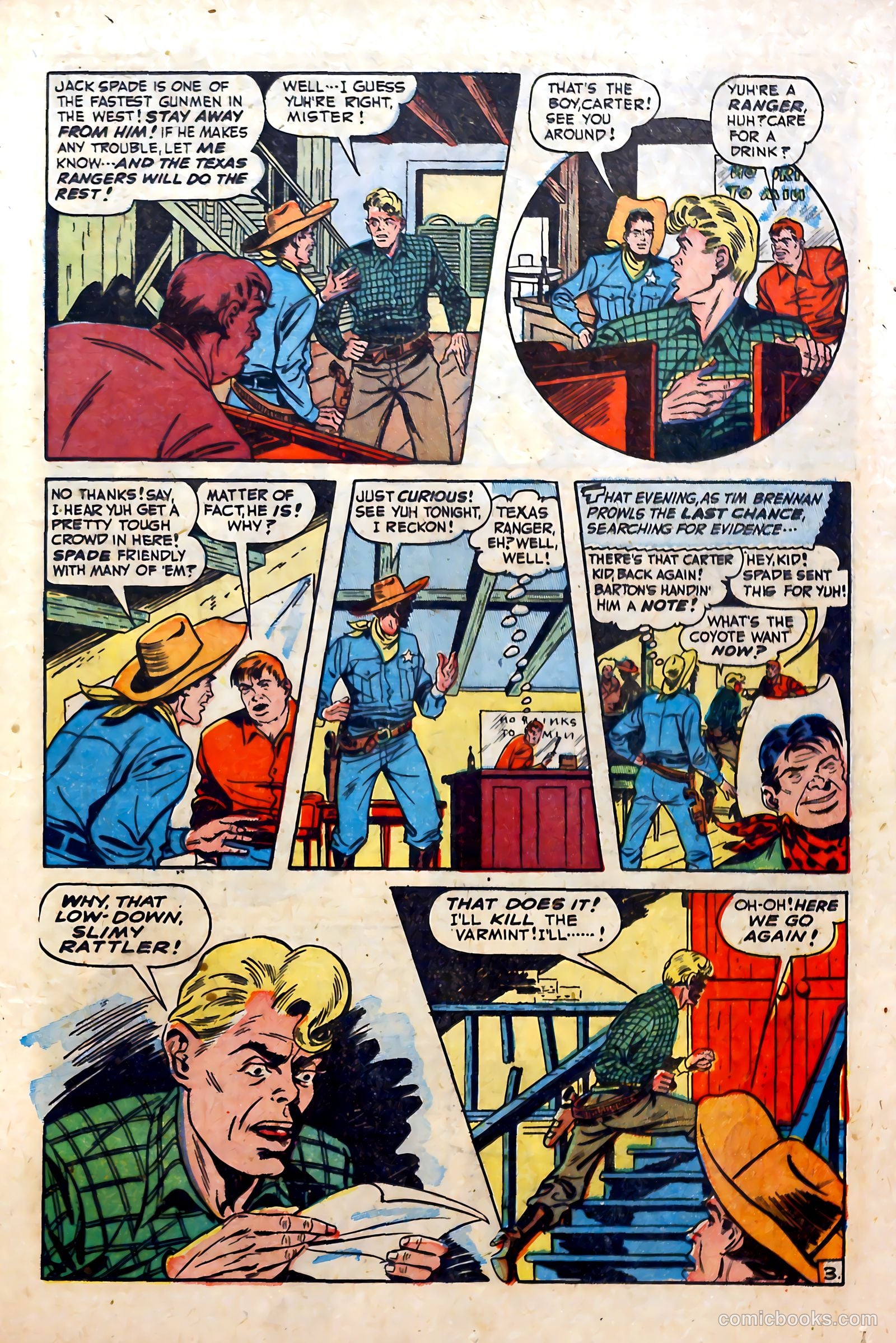 Blazing West #5 (1949) — page 35 of 52