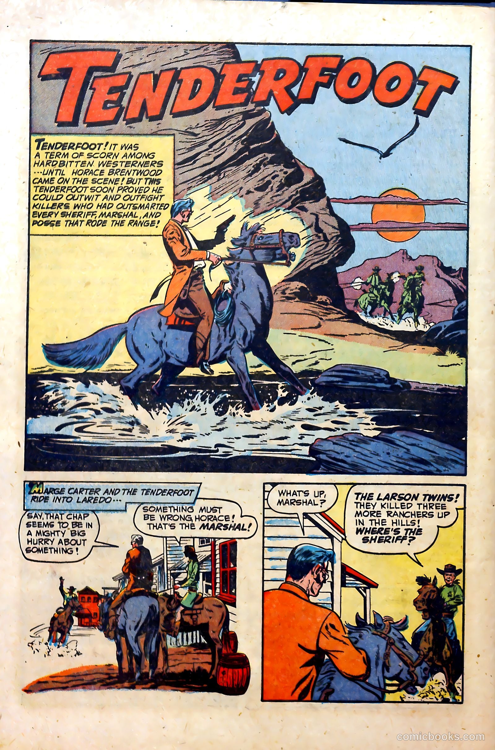 Blazing West #5 (1949) — page 42 of 52
