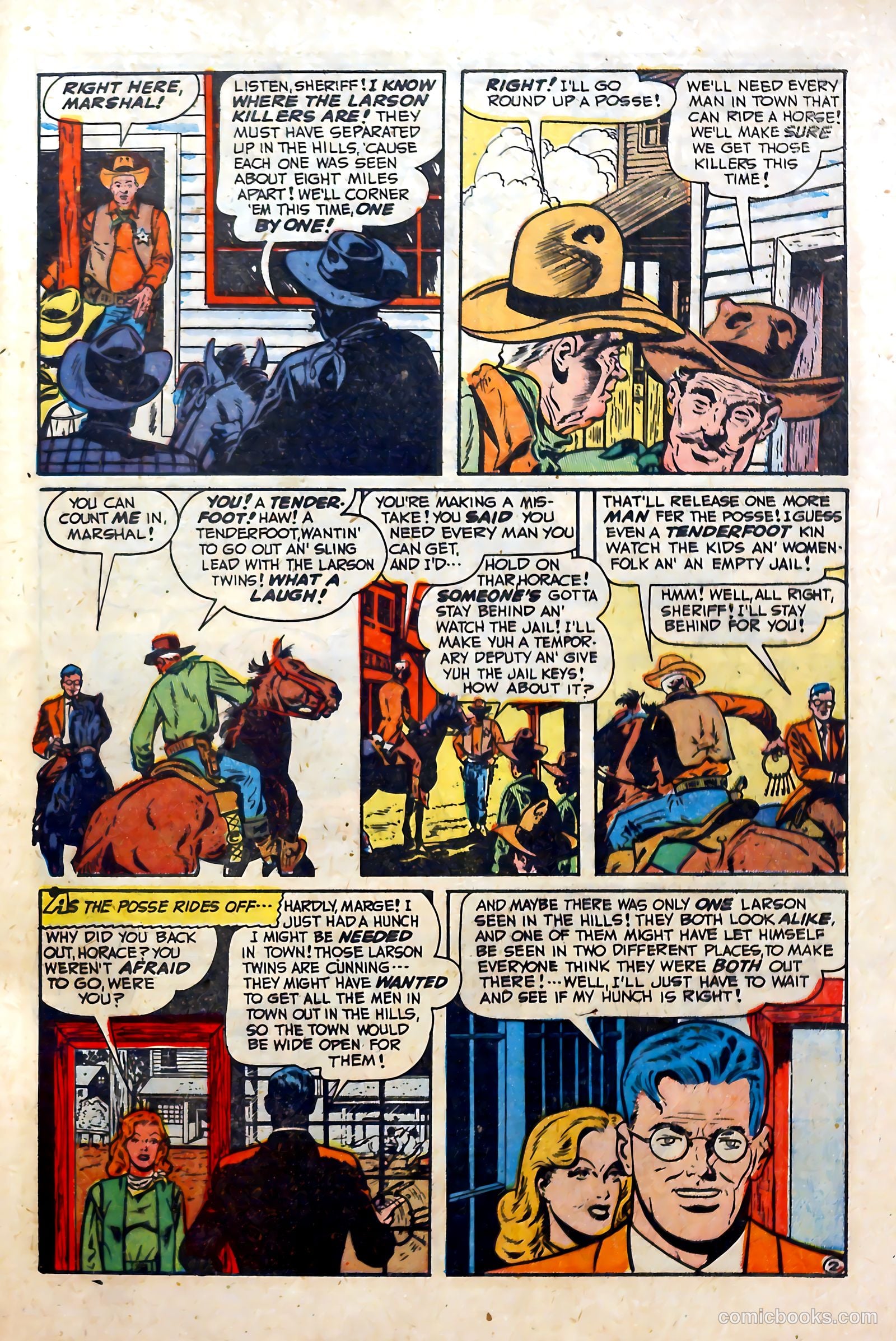 Blazing West #5 (1949) — page 43 of 52
