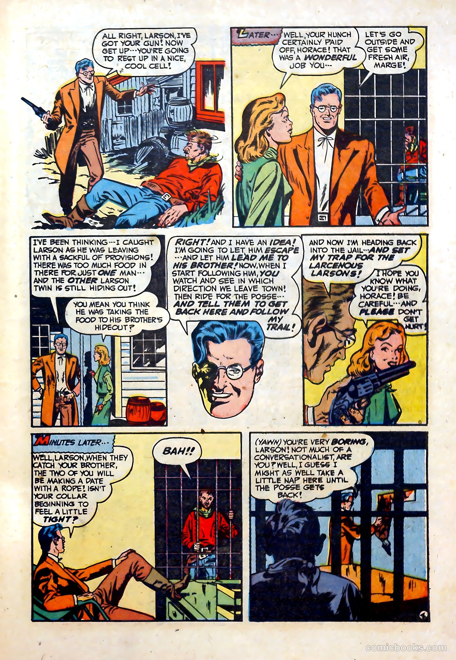 Blazing West #5 (1949) — page 45 of 52