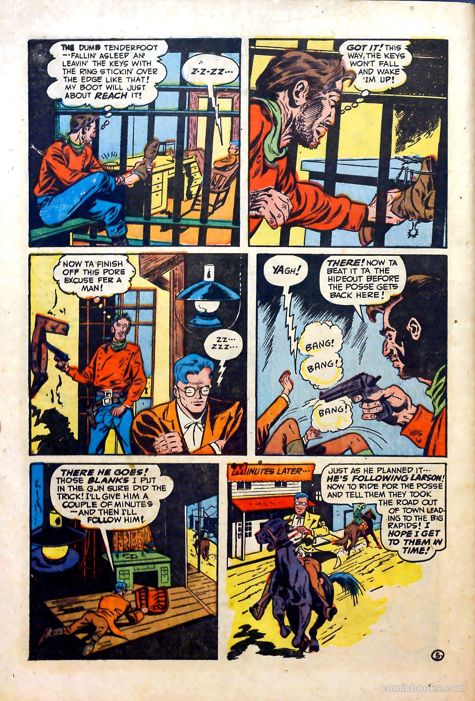 Blazing West #5 (1949) — page 46 of 52