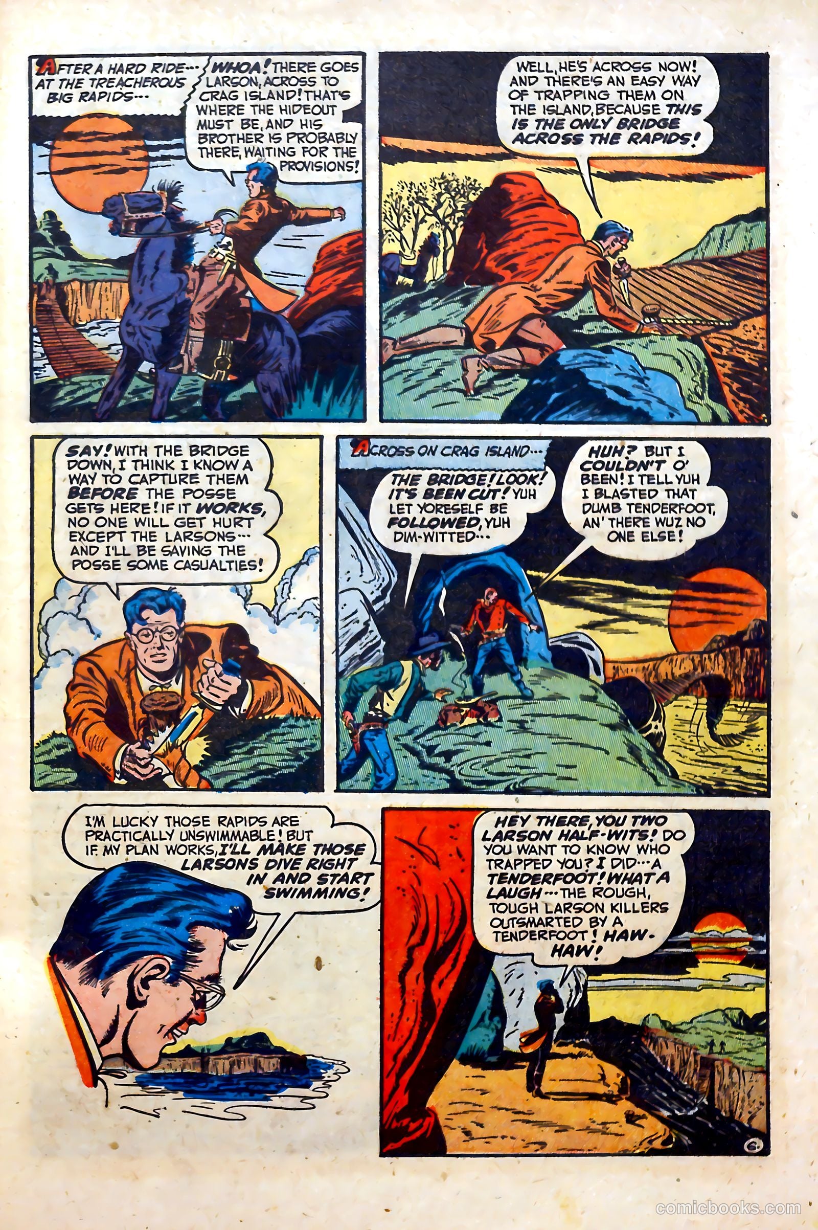 Blazing West #5 (1949) — page 47 of 52
