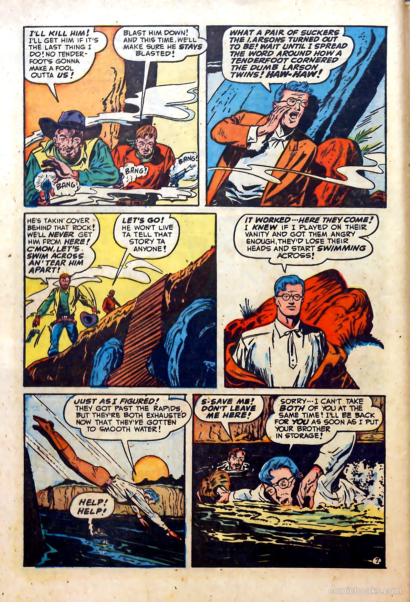 Blazing West #5 (1949) — page 48 of 52