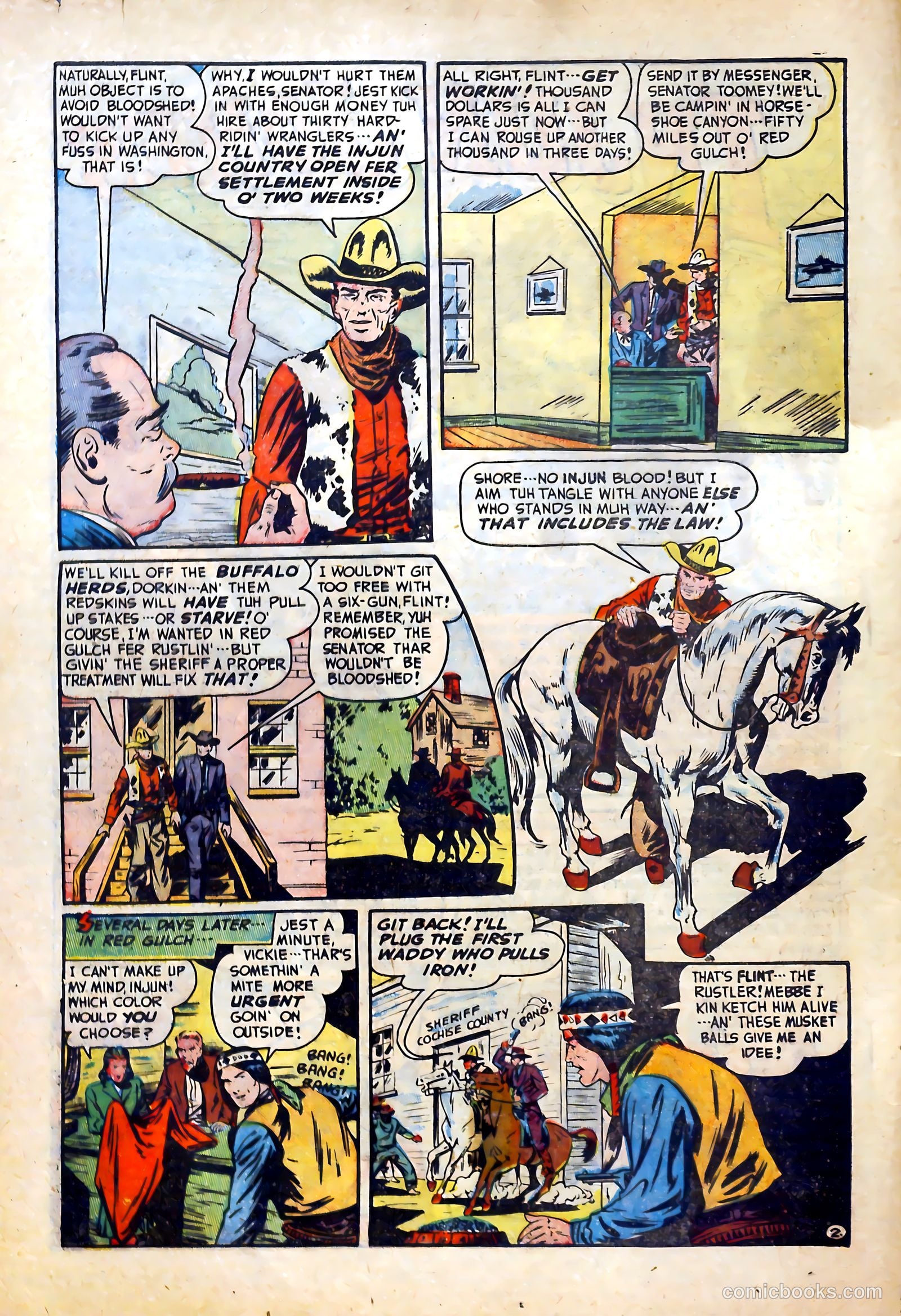 Blazing West #6 (1949) — page 4 of 52
