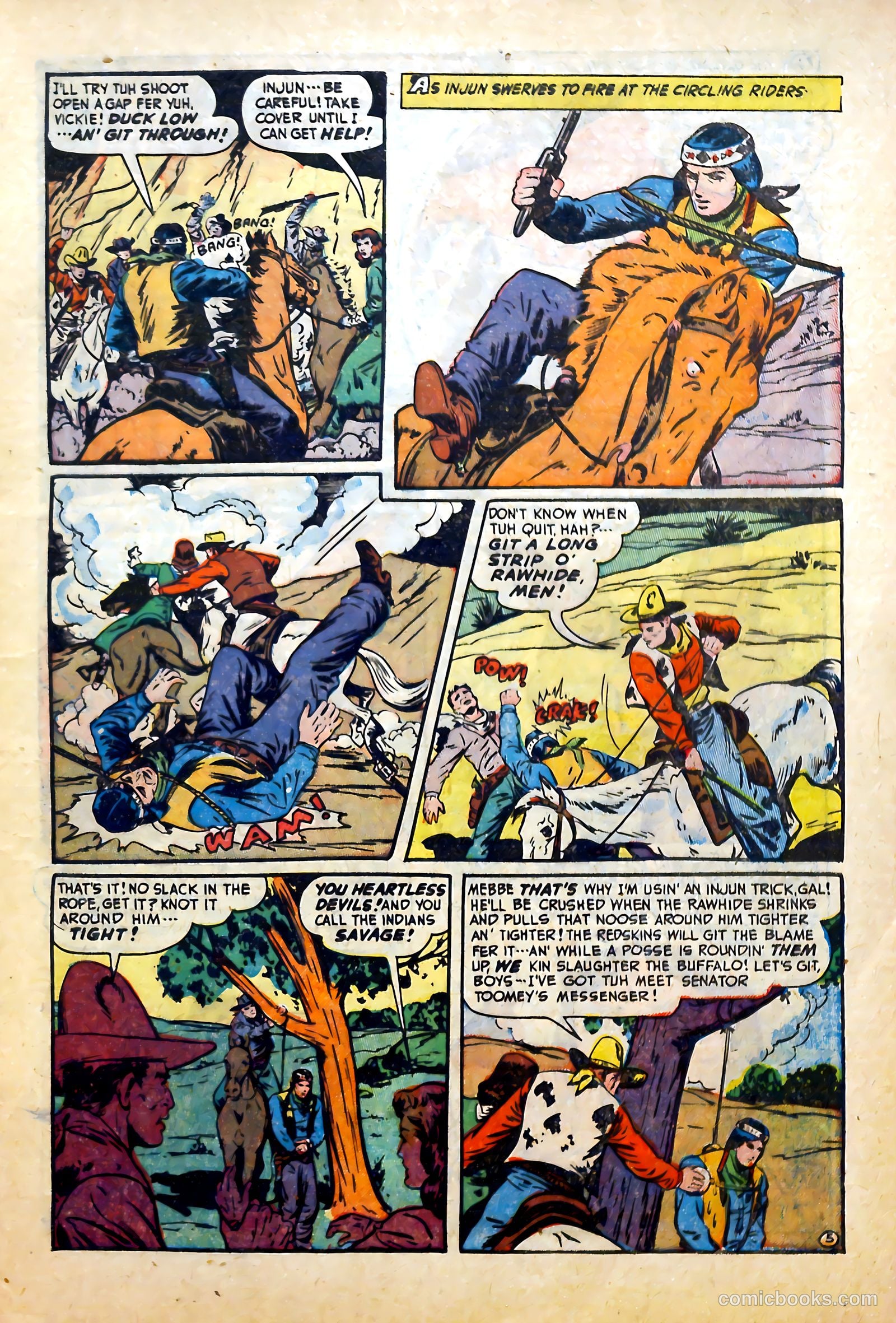 Blazing West #6 (1949) — page 7 of 52
