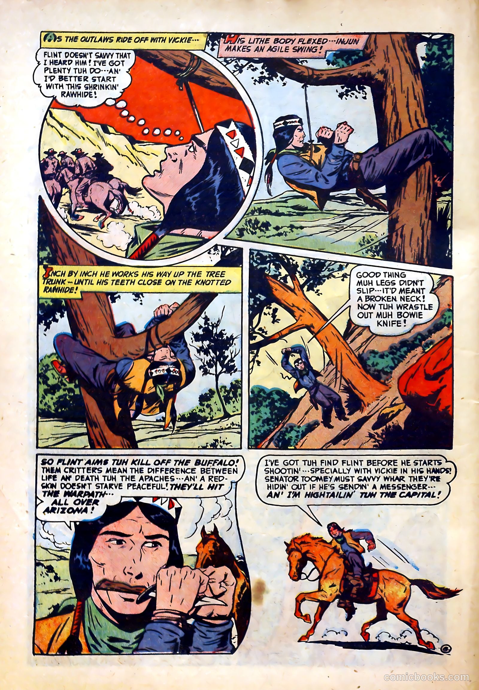 Blazing West #6 (1949) — page 8 of 52