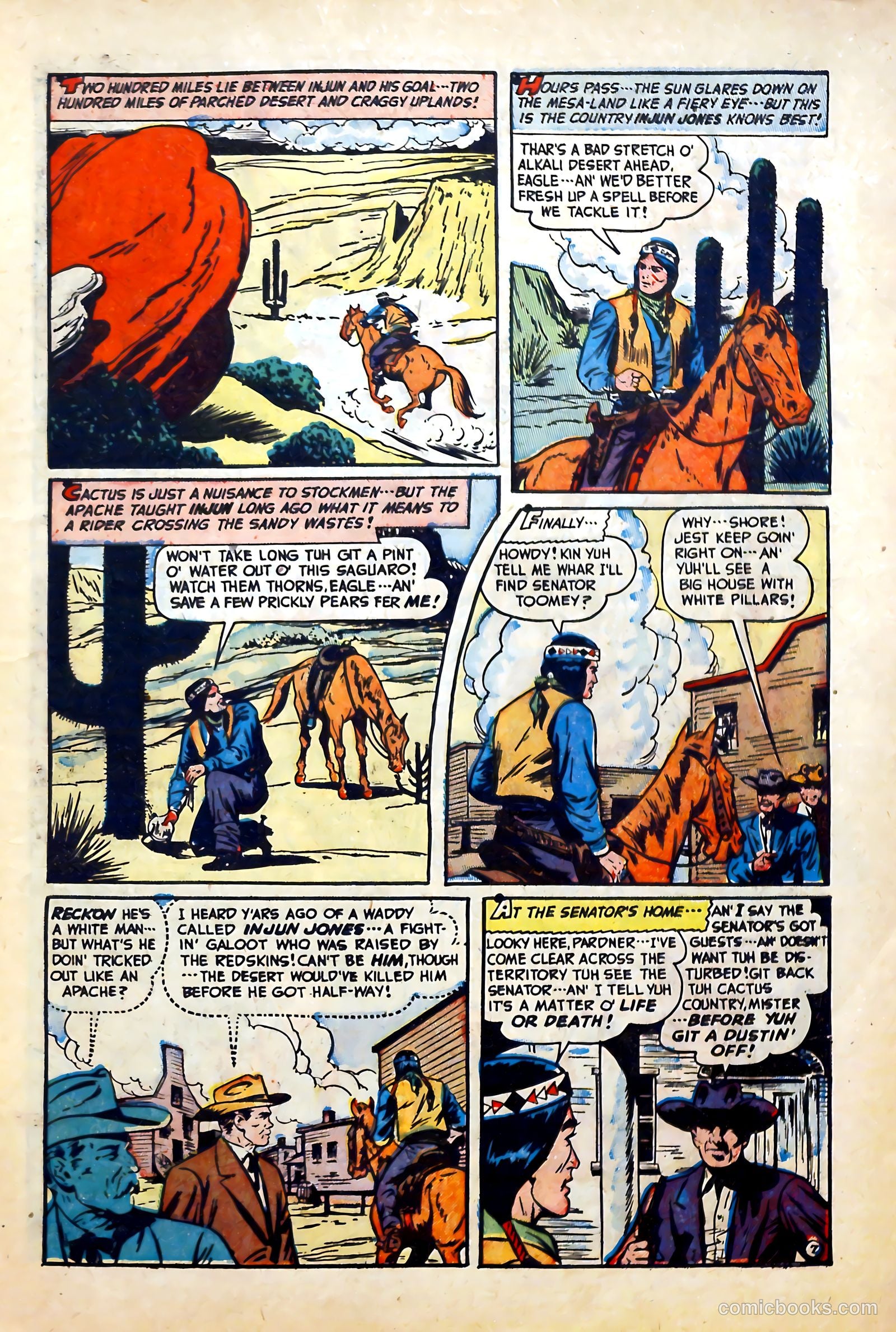 Blazing West #6 (1949) — page 9 of 52