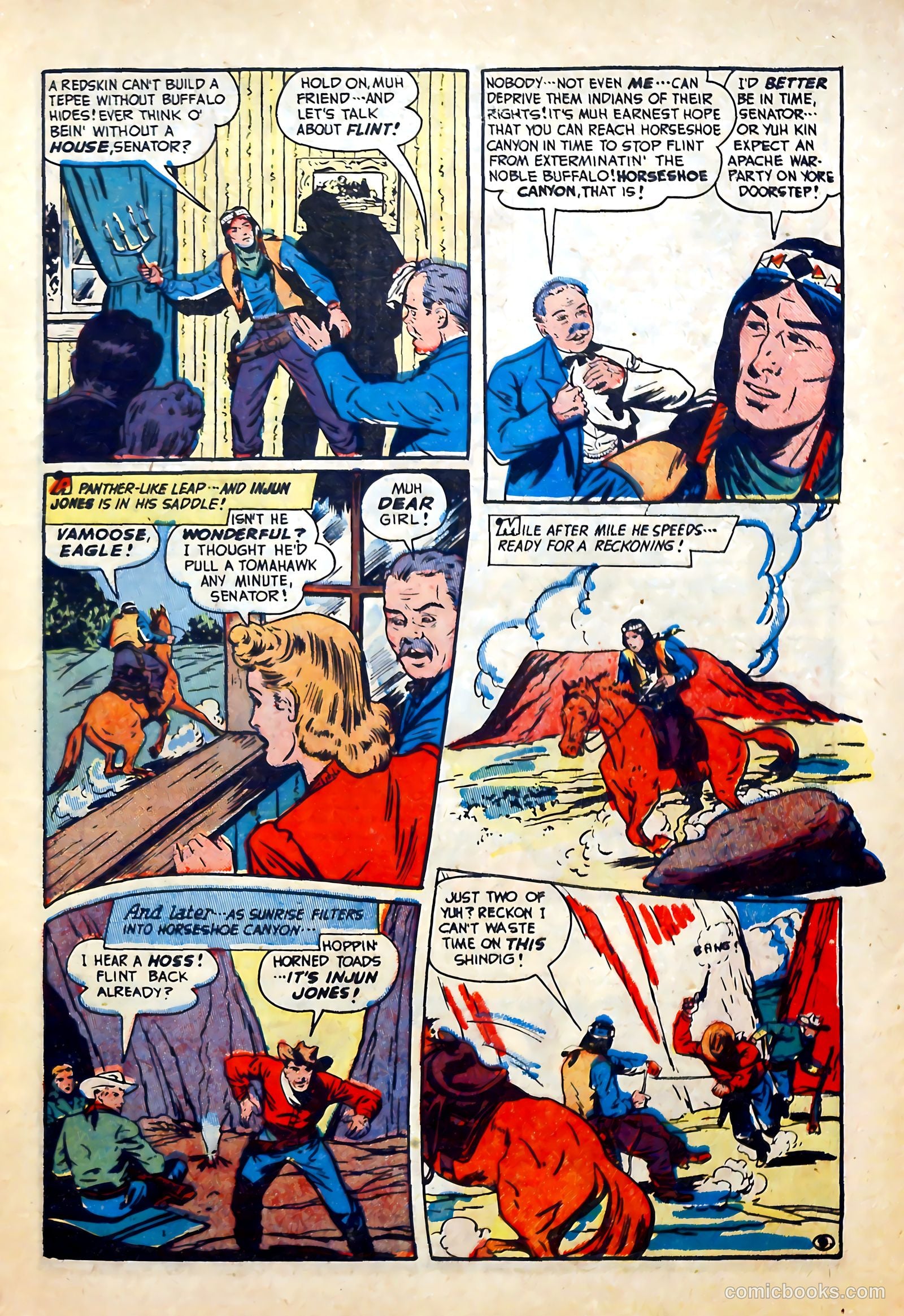 Blazing West #6 (1949) — page 11 of 52