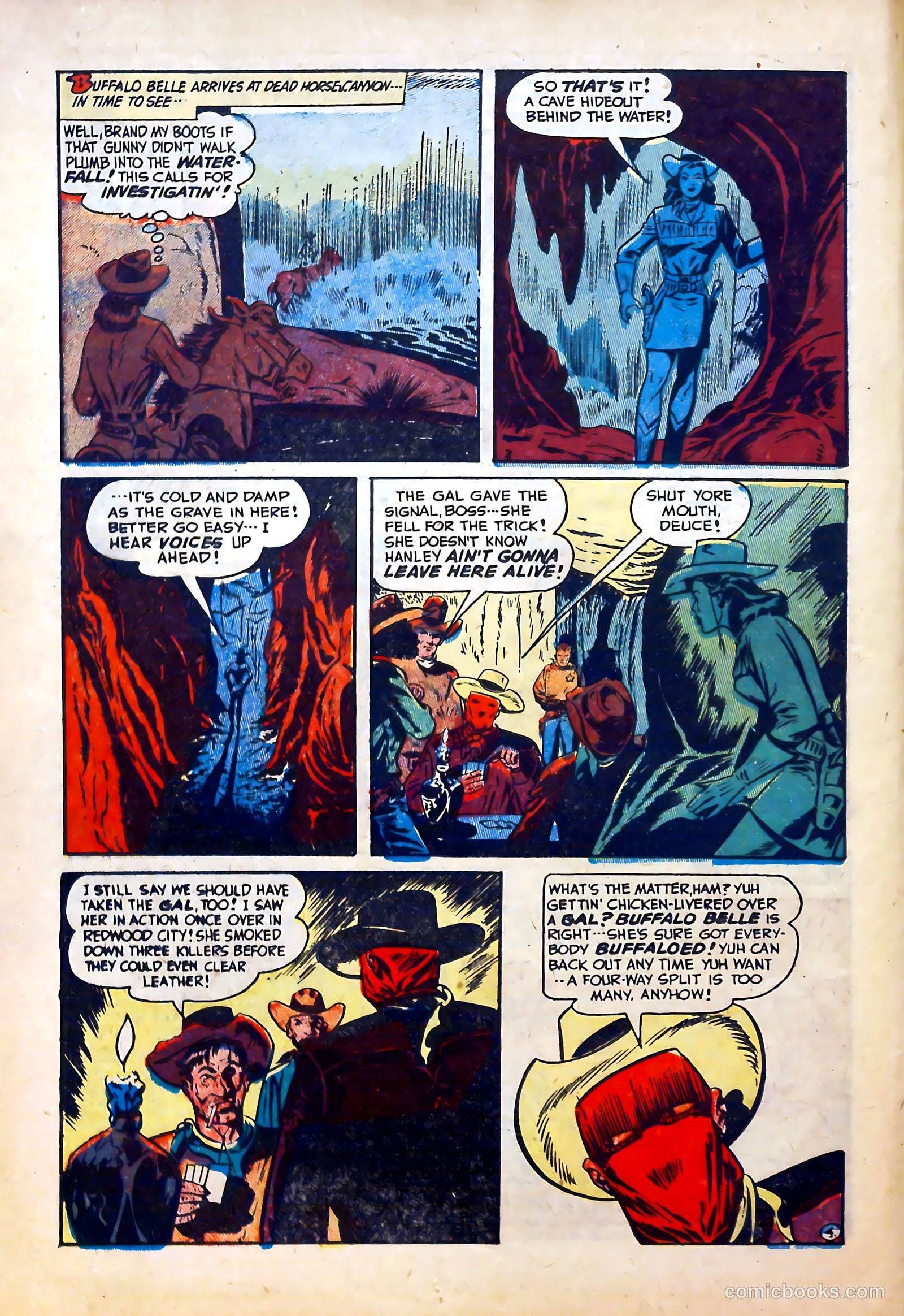 Blazing West #6 (1949) — page 18 of 52