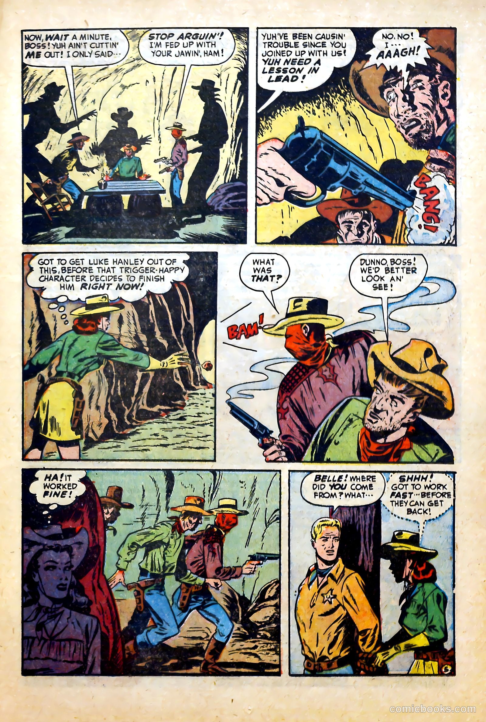Blazing West #6 (1949) — page 19 of 52