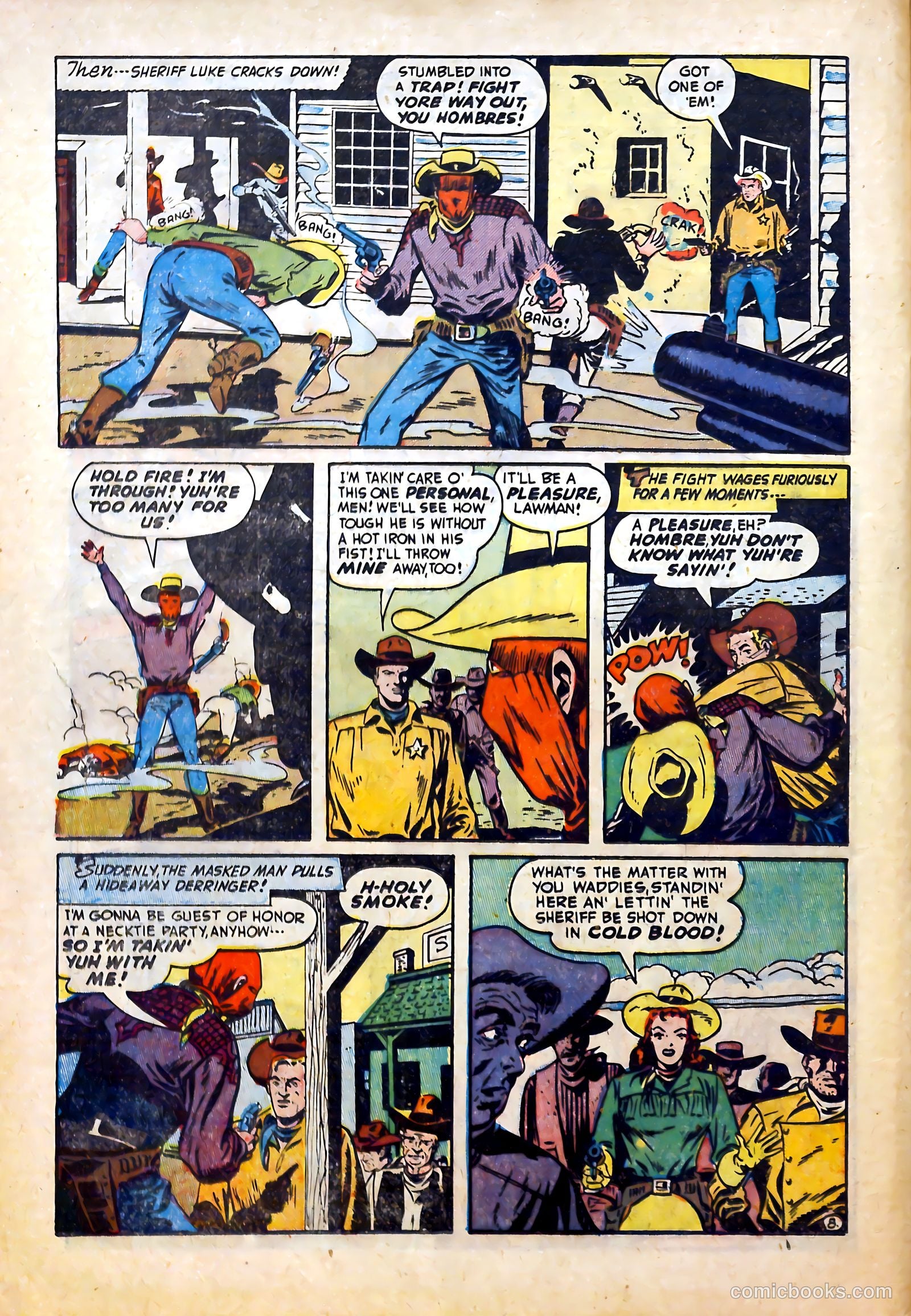 Blazing West #6 (1949) — page 22 of 52