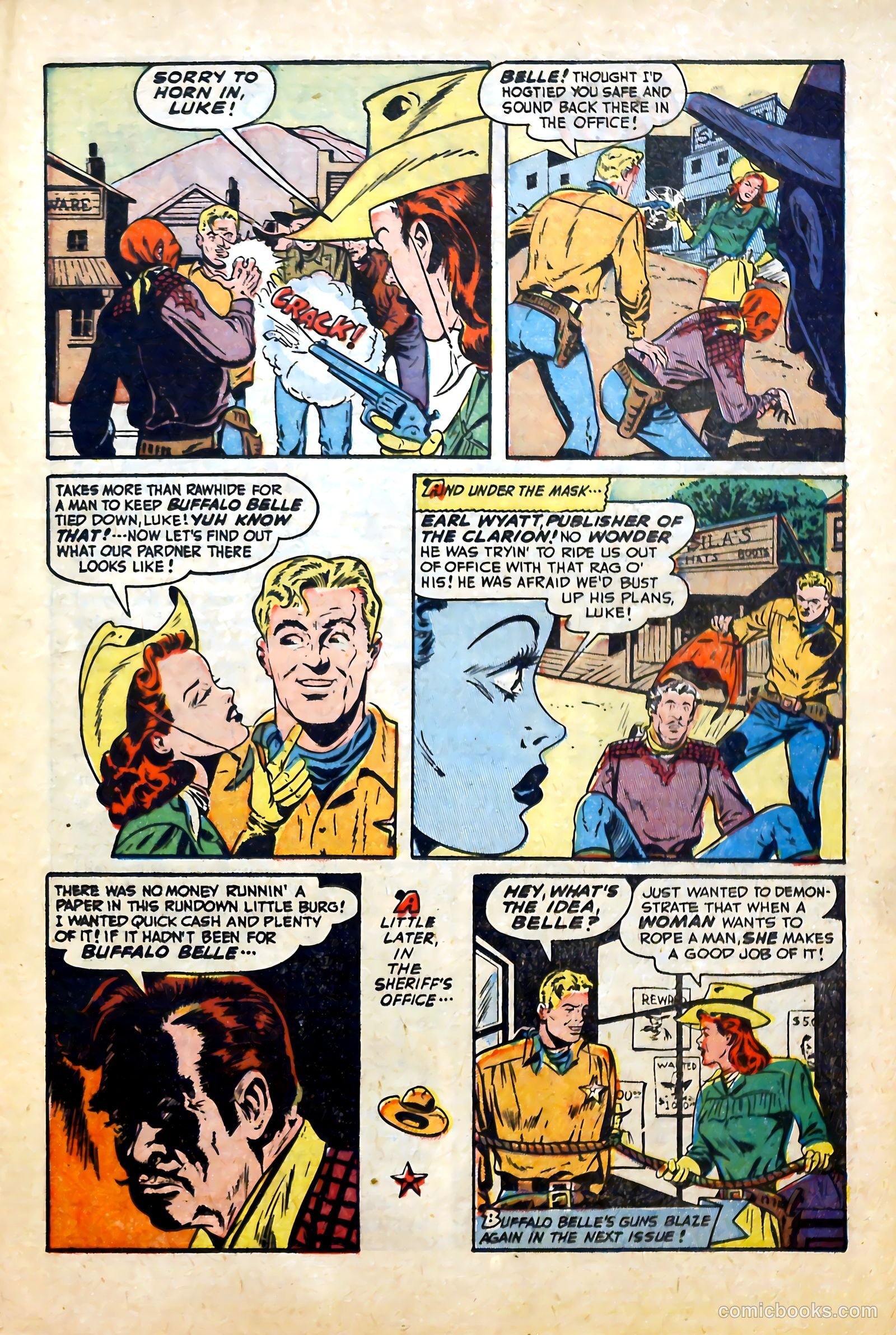 Blazing West #6 (1949) — page 23 of 52