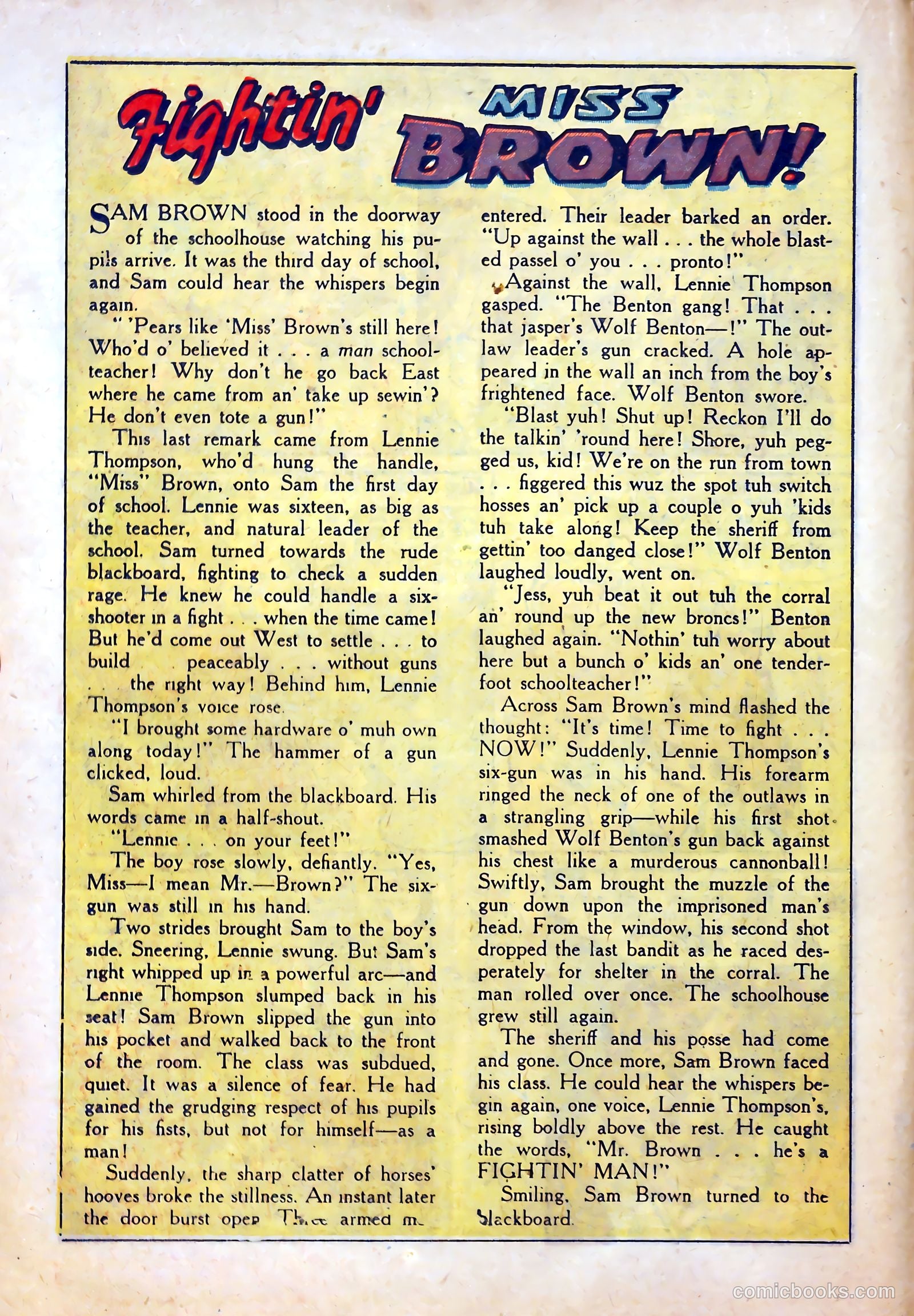 Blazing West #6 (1949) — page 24 of 52