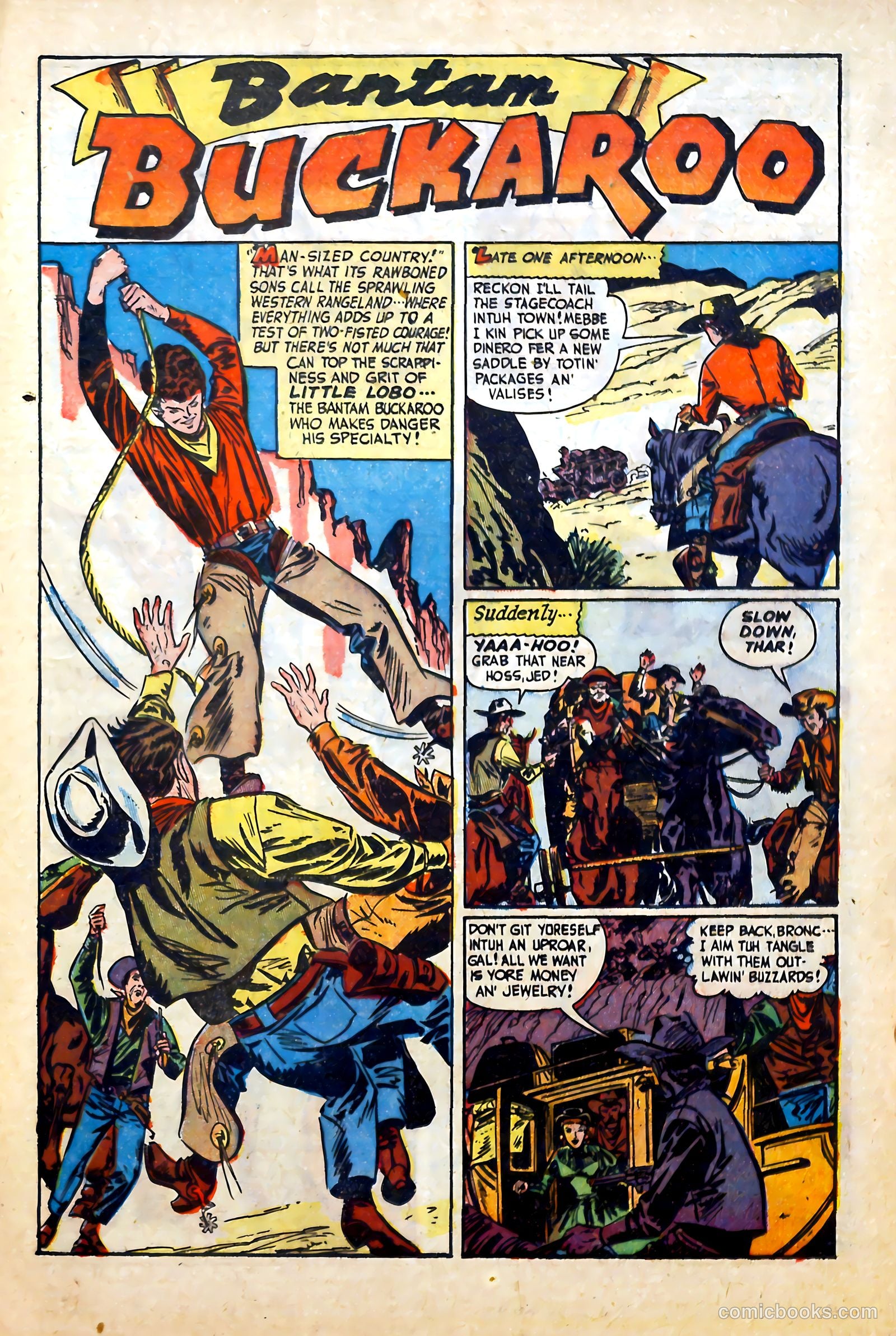 Blazing West #6 (1949) — page 25 of 52