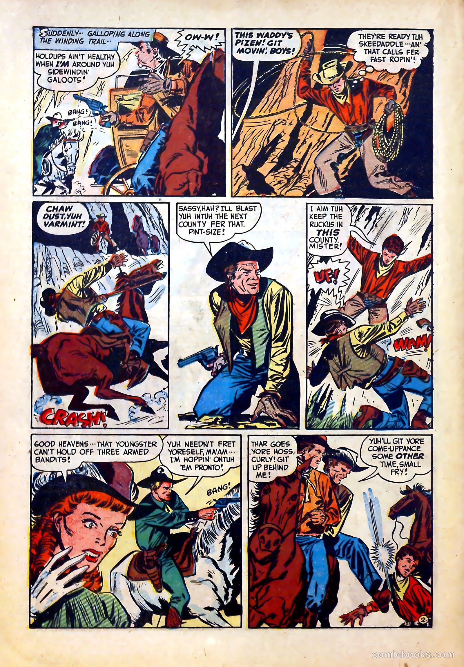 Blazing West #6 (1949) — page 26 of 52