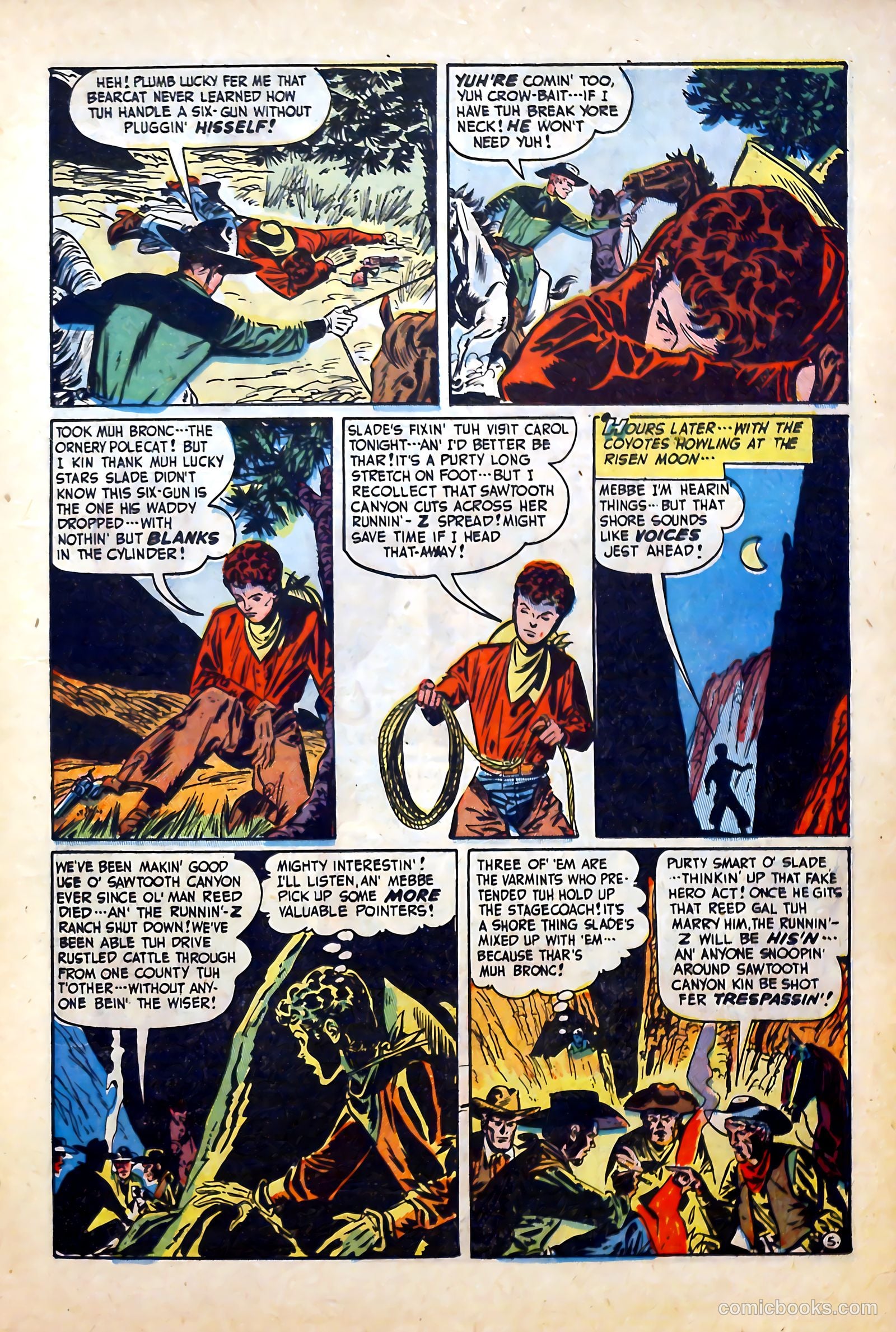 Blazing West #6 (1949) — page 29 of 52