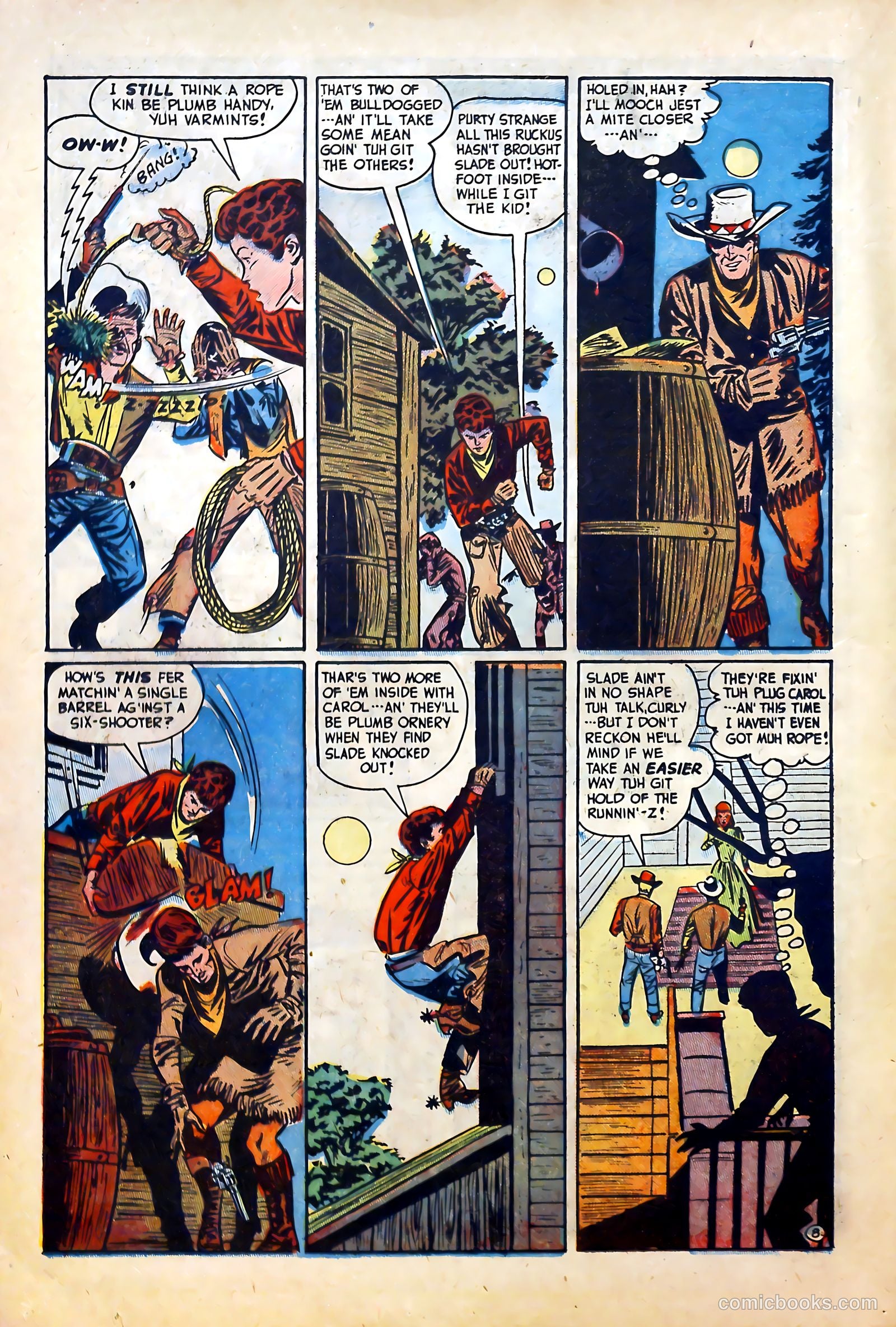 Blazing West #6 (1949) — page 32 of 52