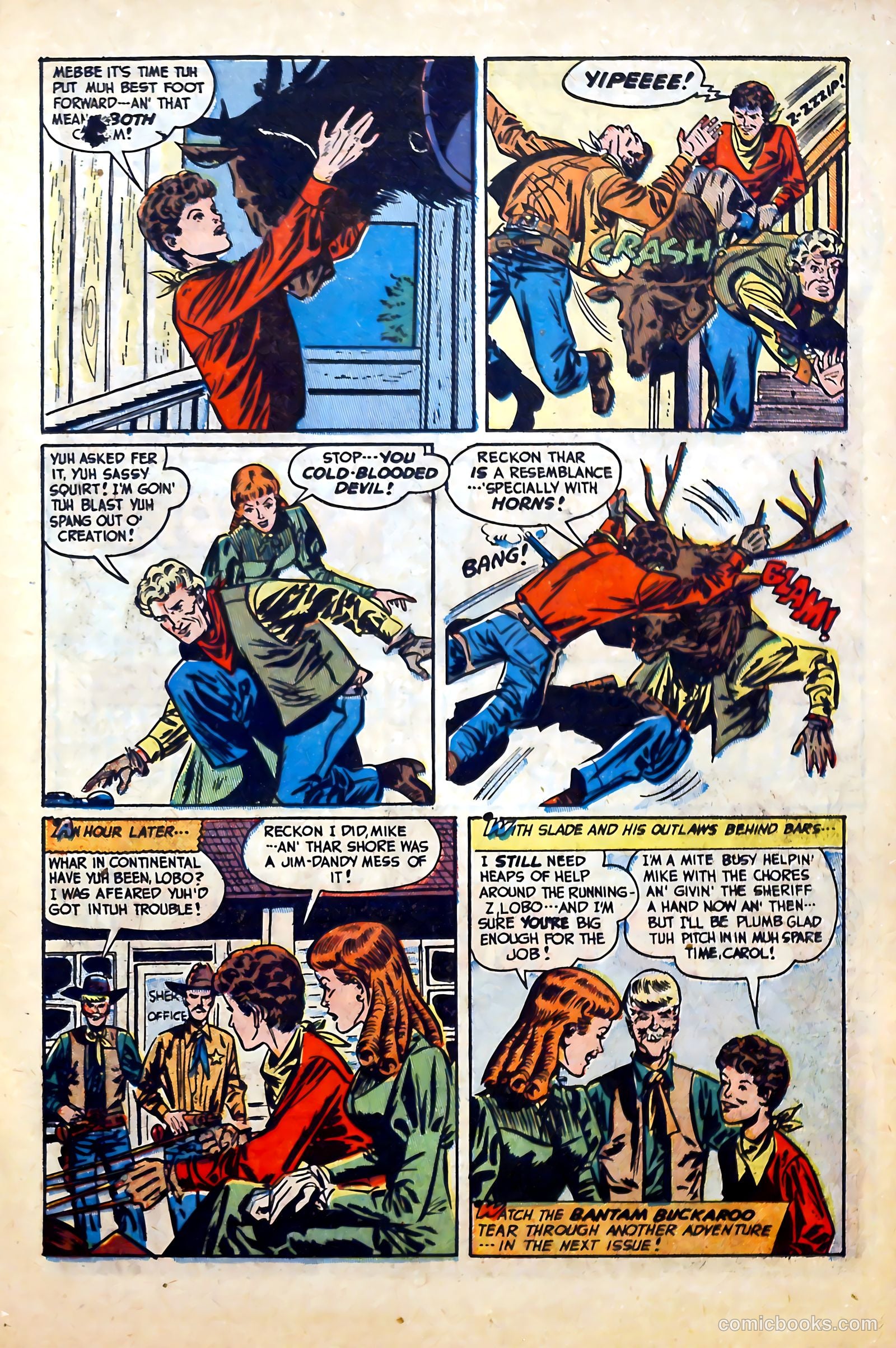 Blazing West #6 (1949) — page 33 of 52