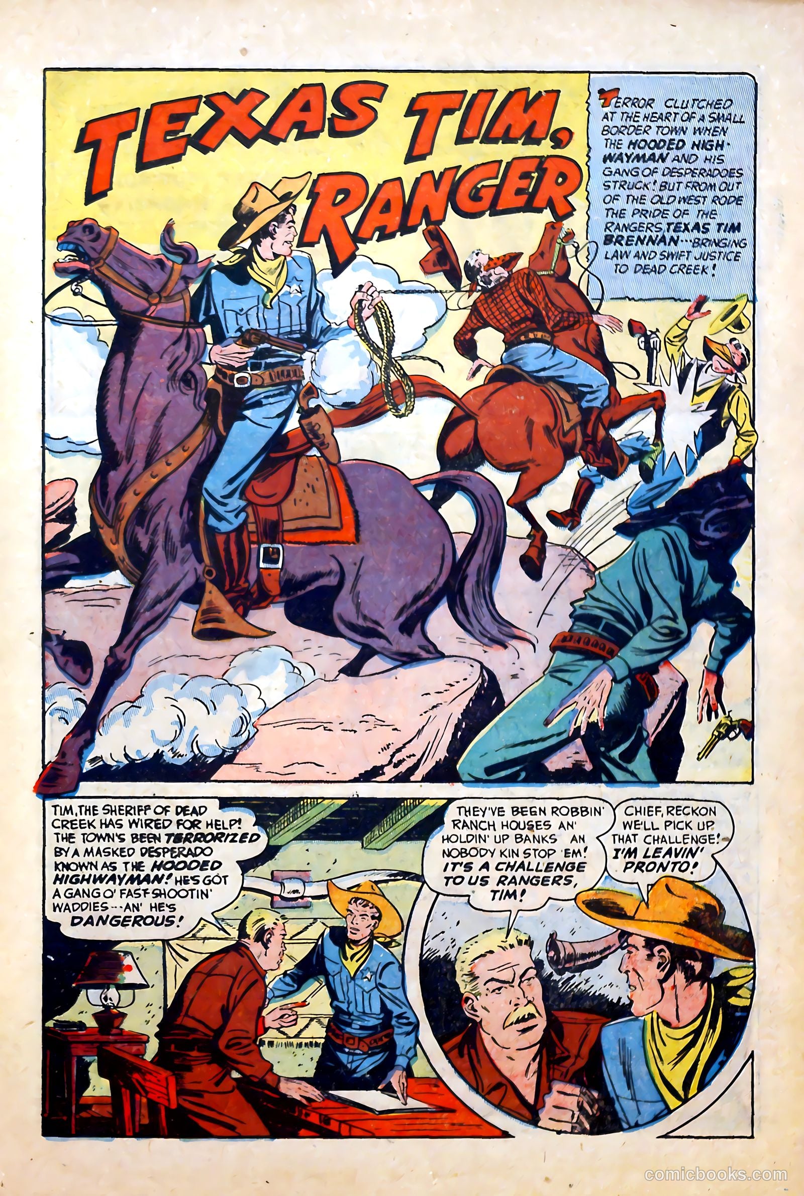 Blazing West #6 (1949) — page 35 of 52