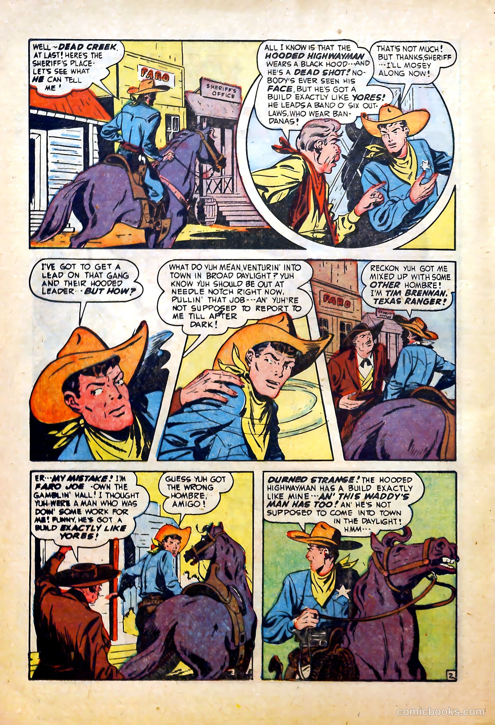Blazing West #6 (1949) — page 36 of 52