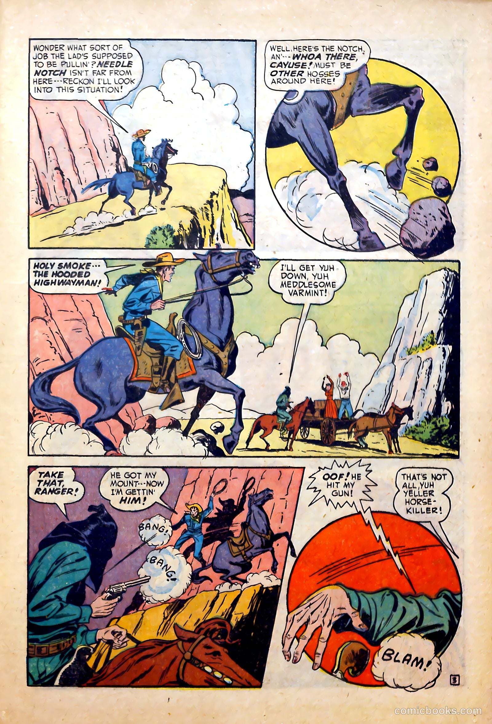 Blazing West #6 (1949) — page 37 of 52