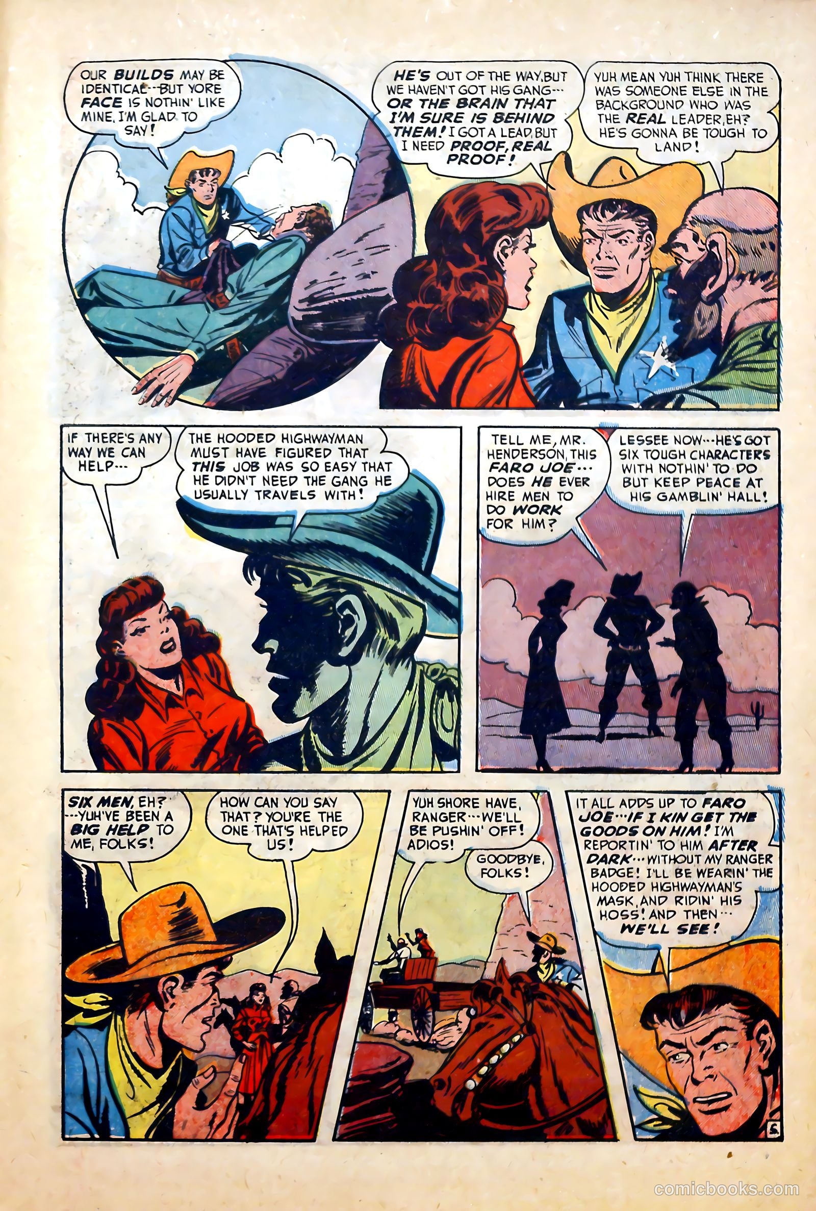Blazing West #6 (1949) — page 39 of 52