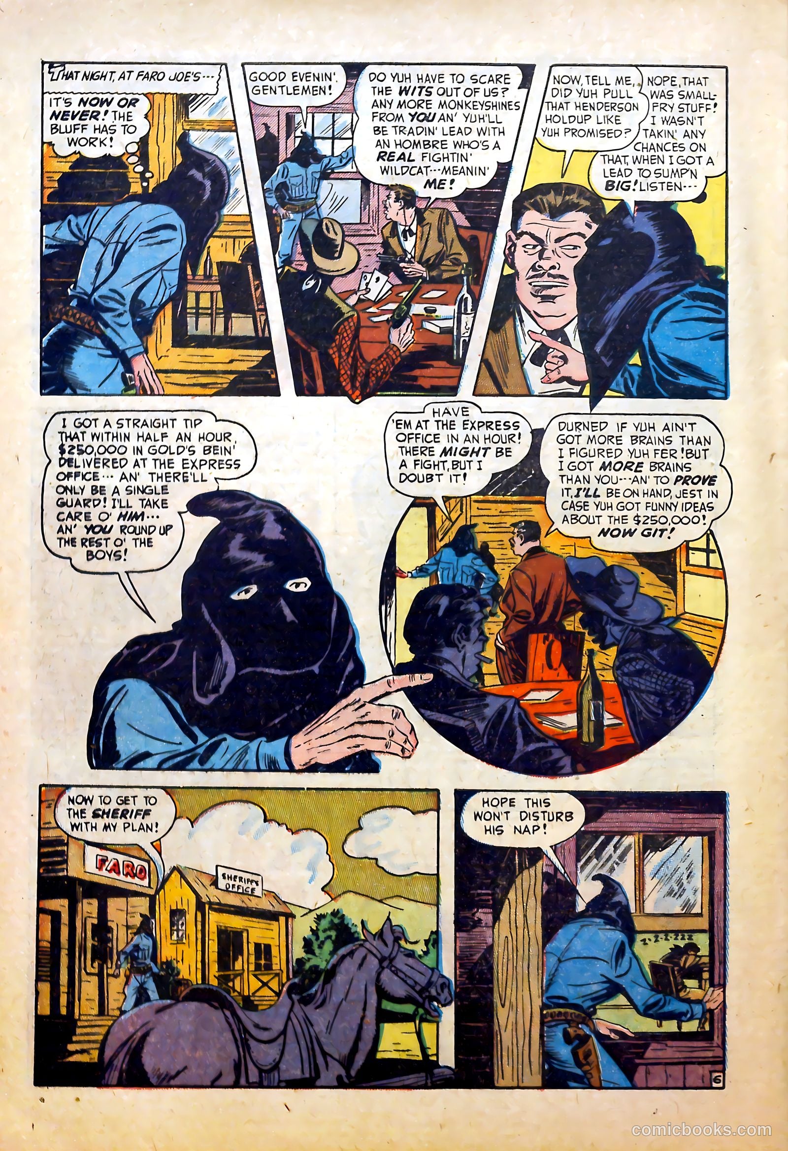 Blazing West #6 (1949) — page 40 of 52