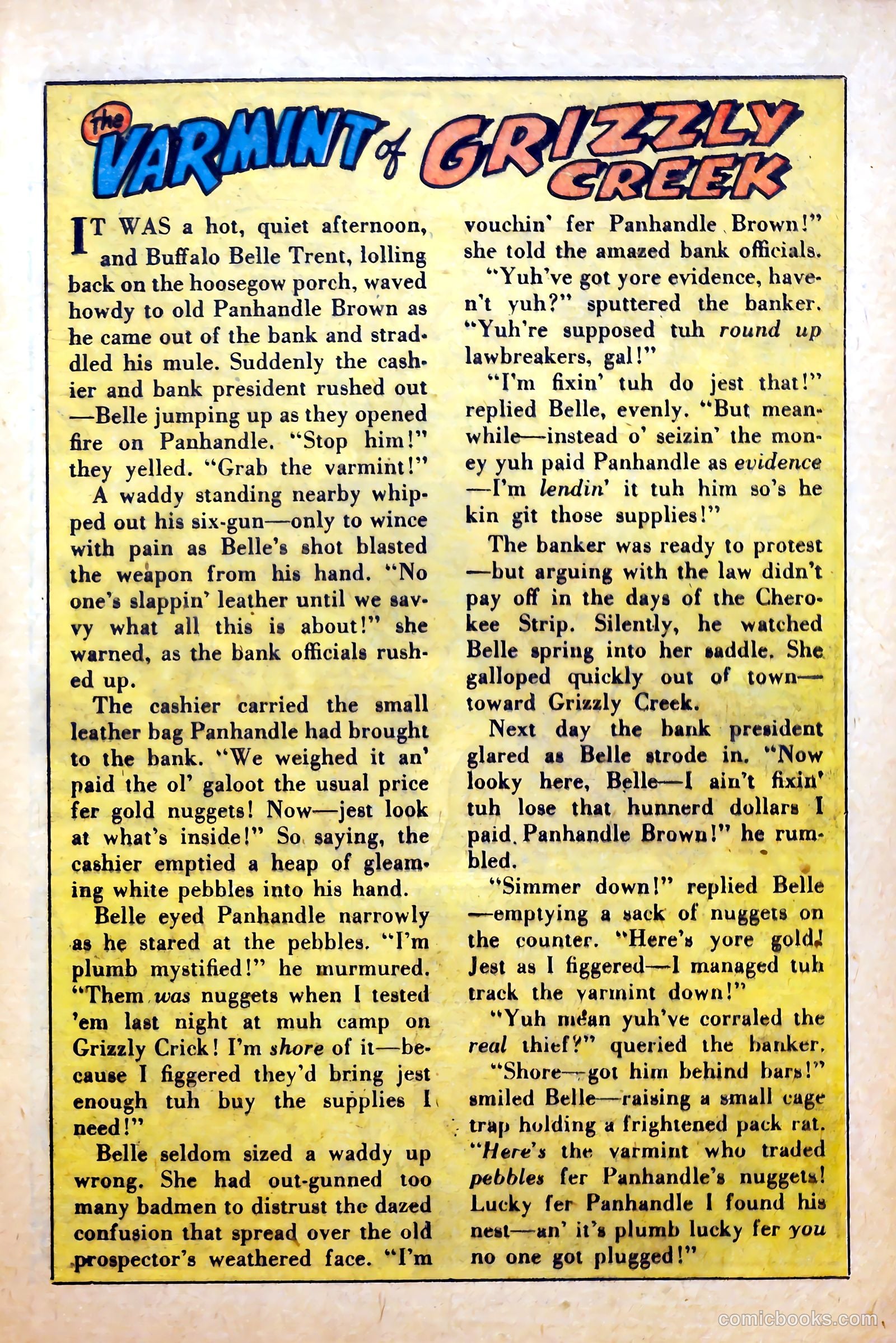 Blazing West #6 (1949) — page 43 of 52