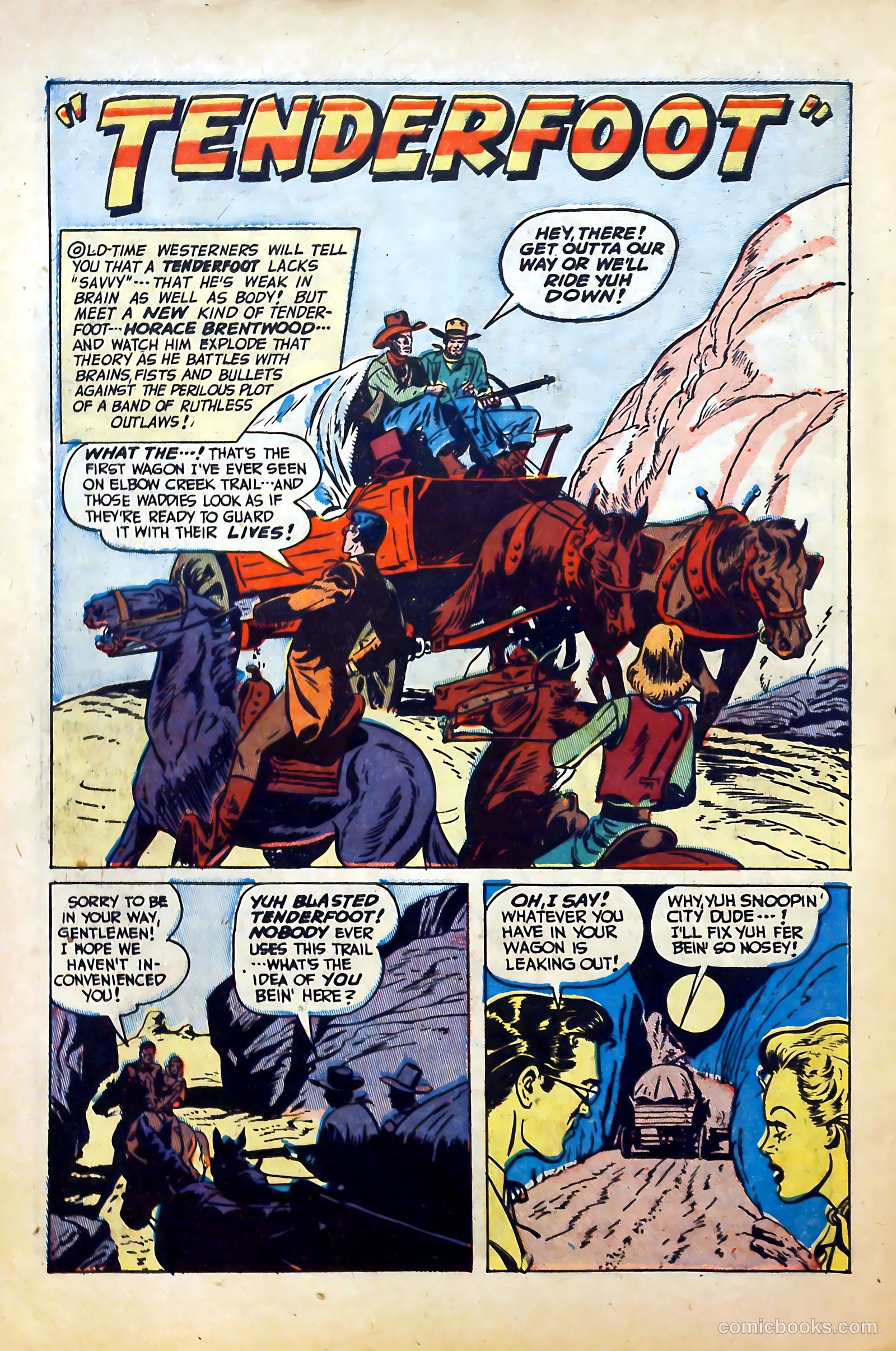 Blazing West #6 (1949) — page 44 of 52