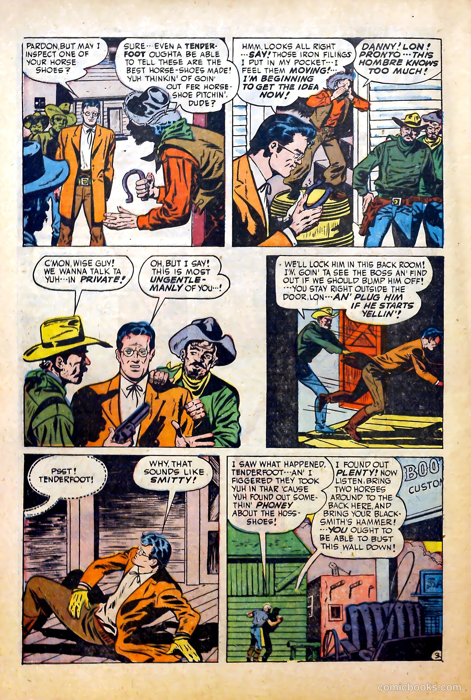 Blazing West #6 (1949) — page 46 of 52