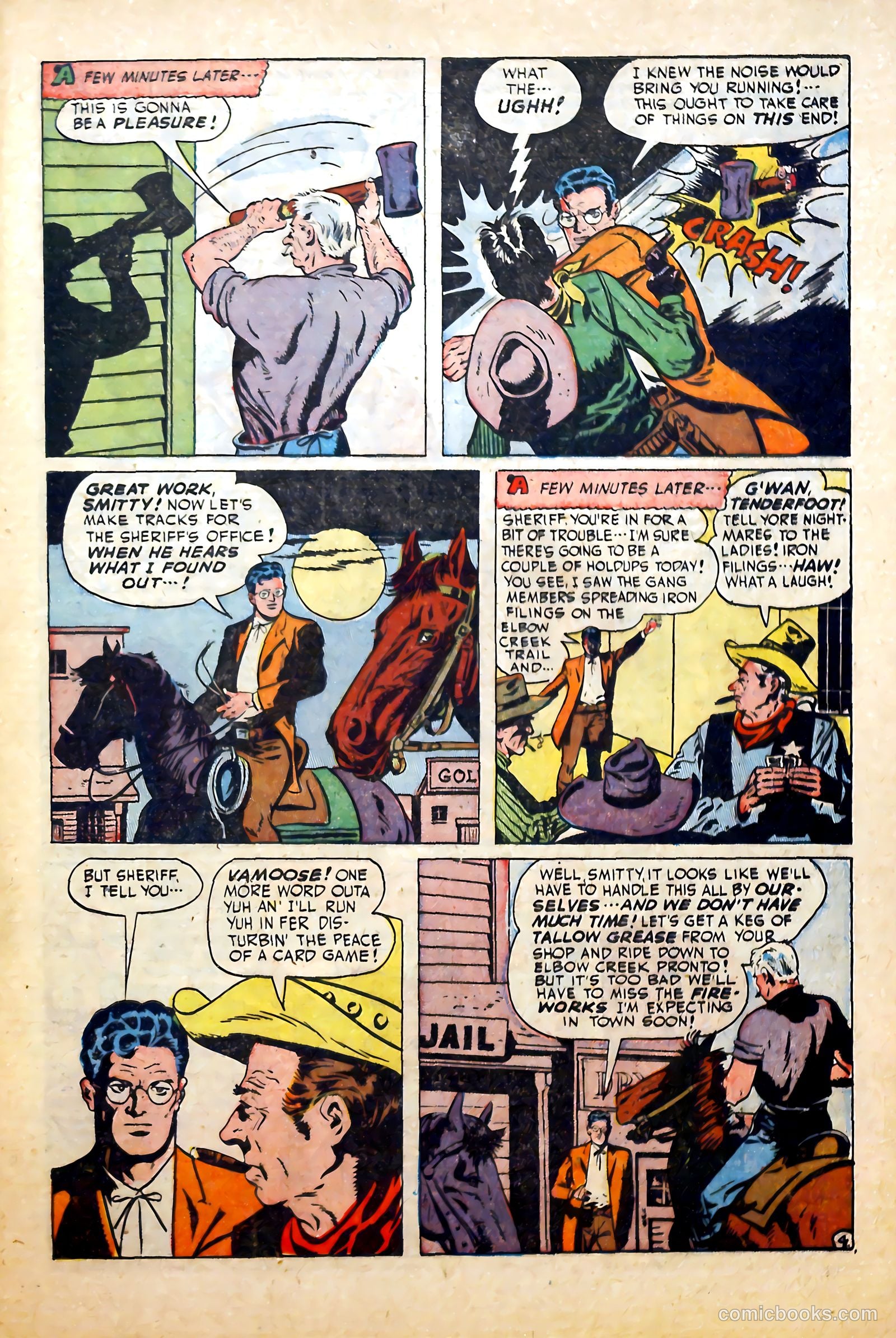 Blazing West #6 (1949) — page 47 of 52