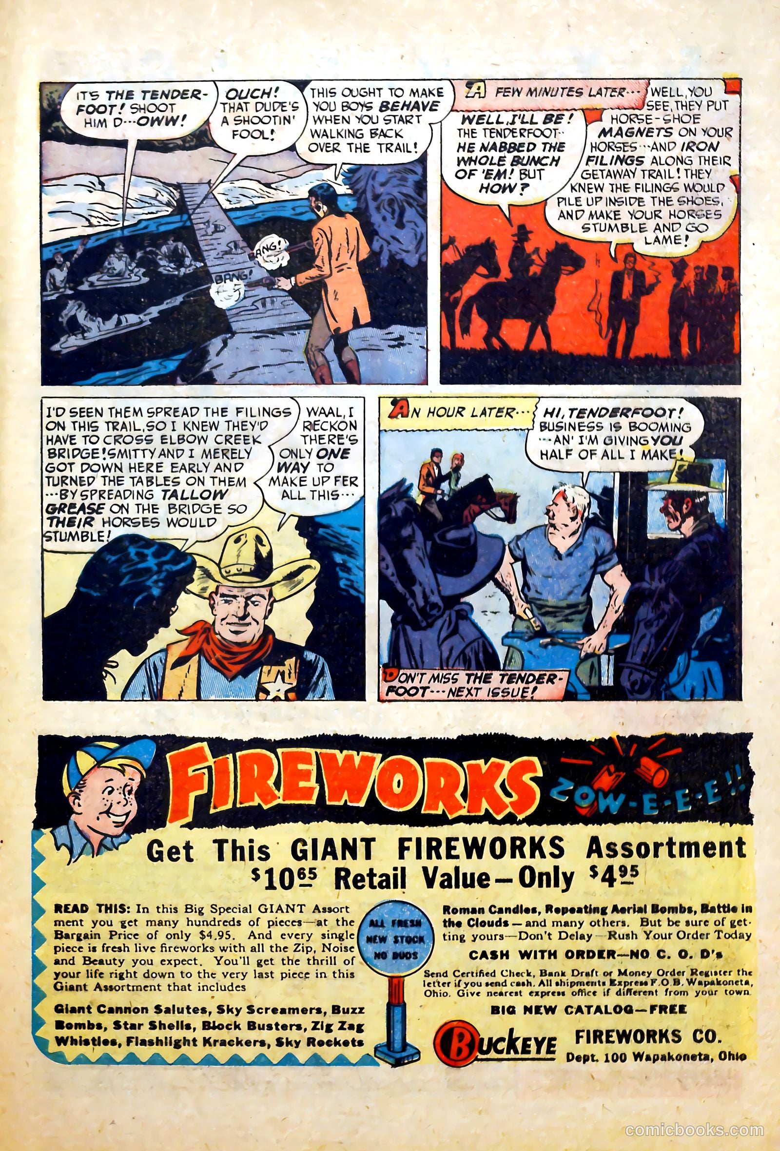 Blazing West #6 (1949) — page 49 of 52
