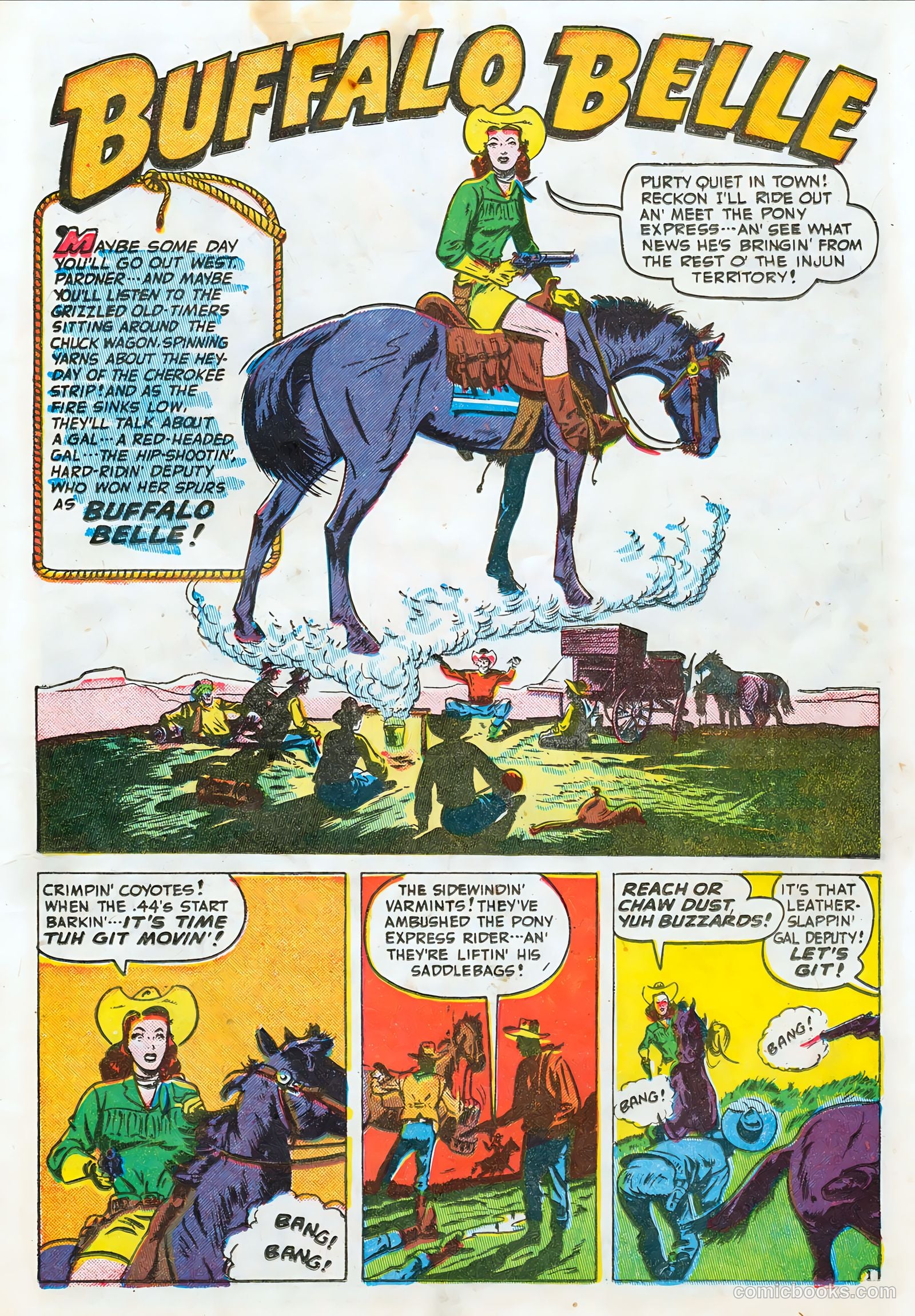 Blazing West #7 (1949) — page 15 of 52