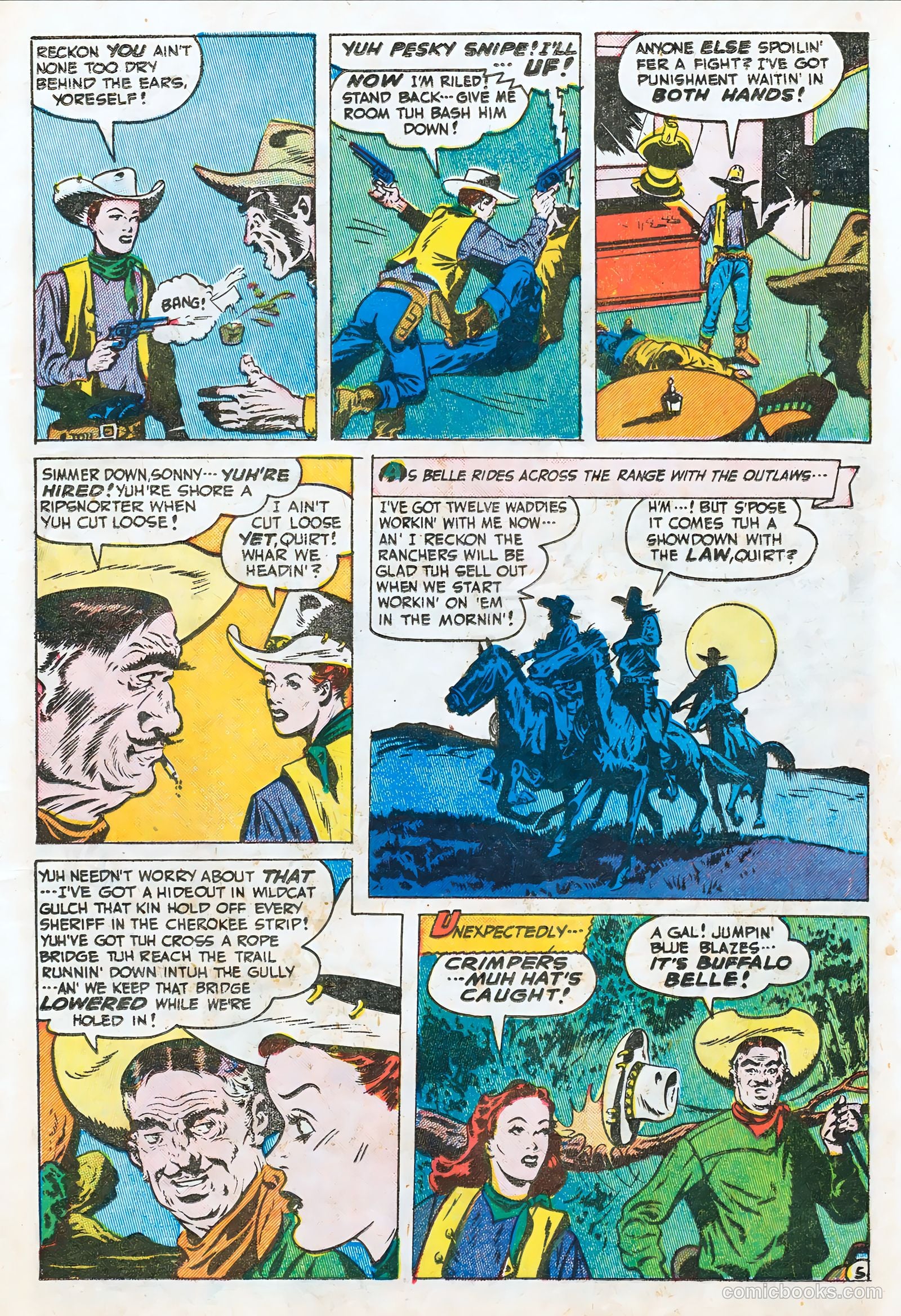 Blazing West #7 (1949) — page 19 of 52