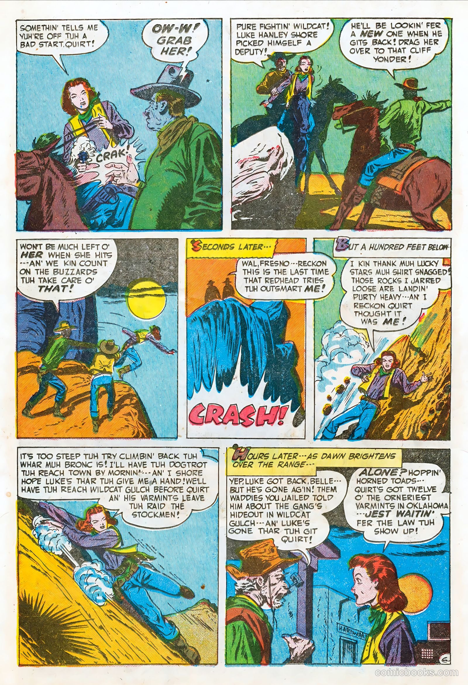 Blazing West #7 (1949) — page 20 of 52
