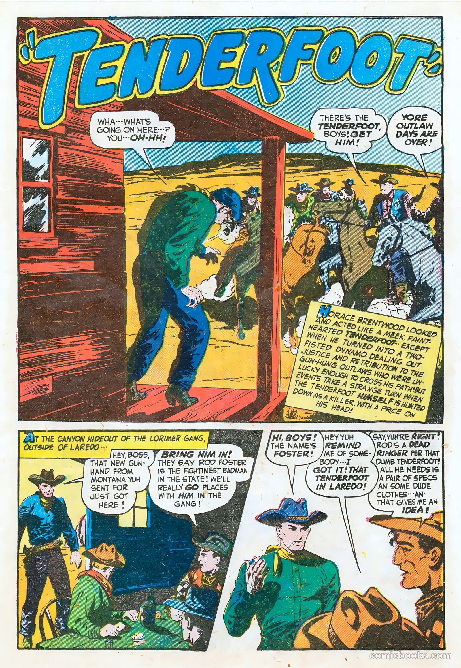 Blazing West #7 (1949) — page 25 of 52