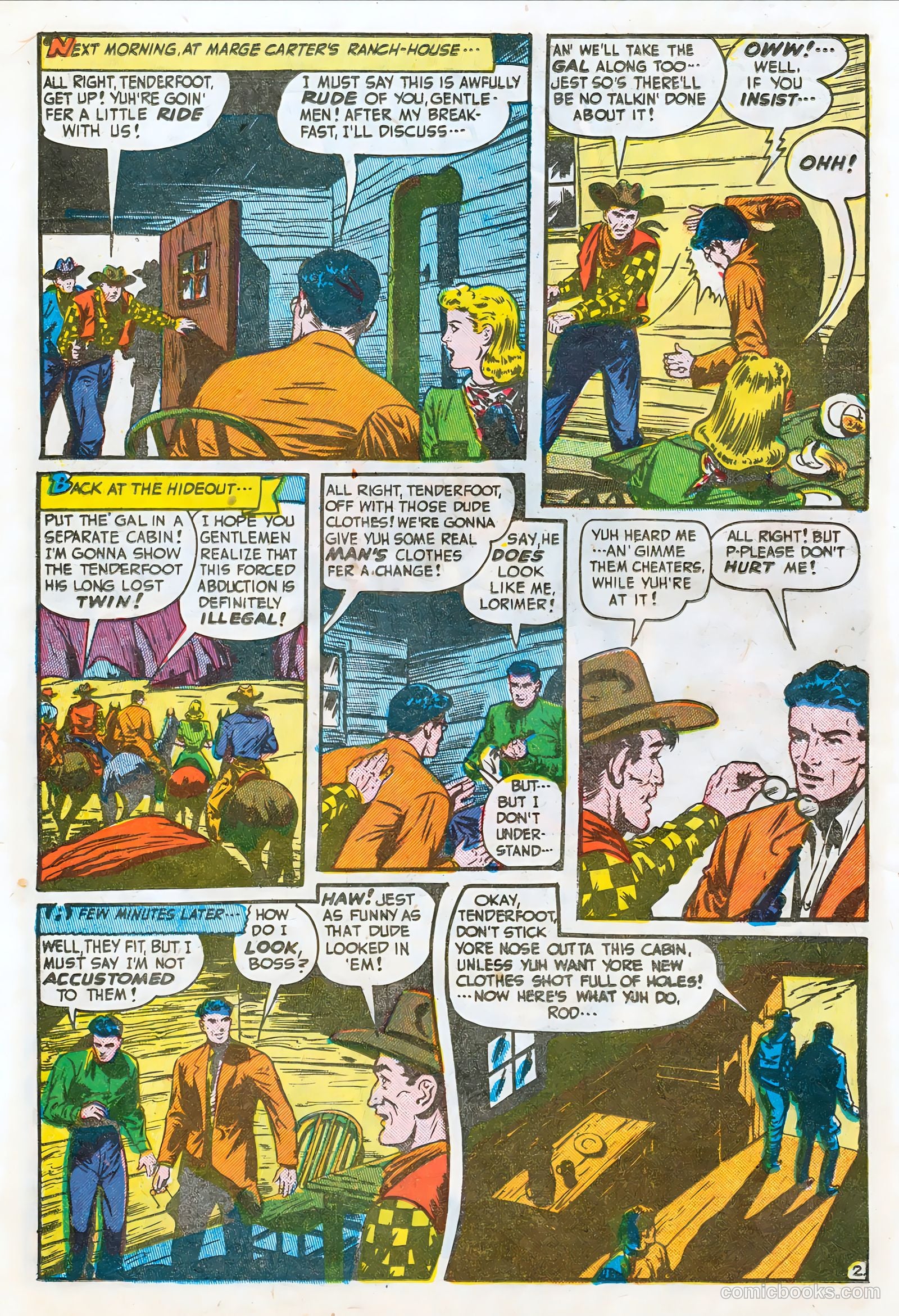 Blazing West #7 (1949) — page 26 of 52